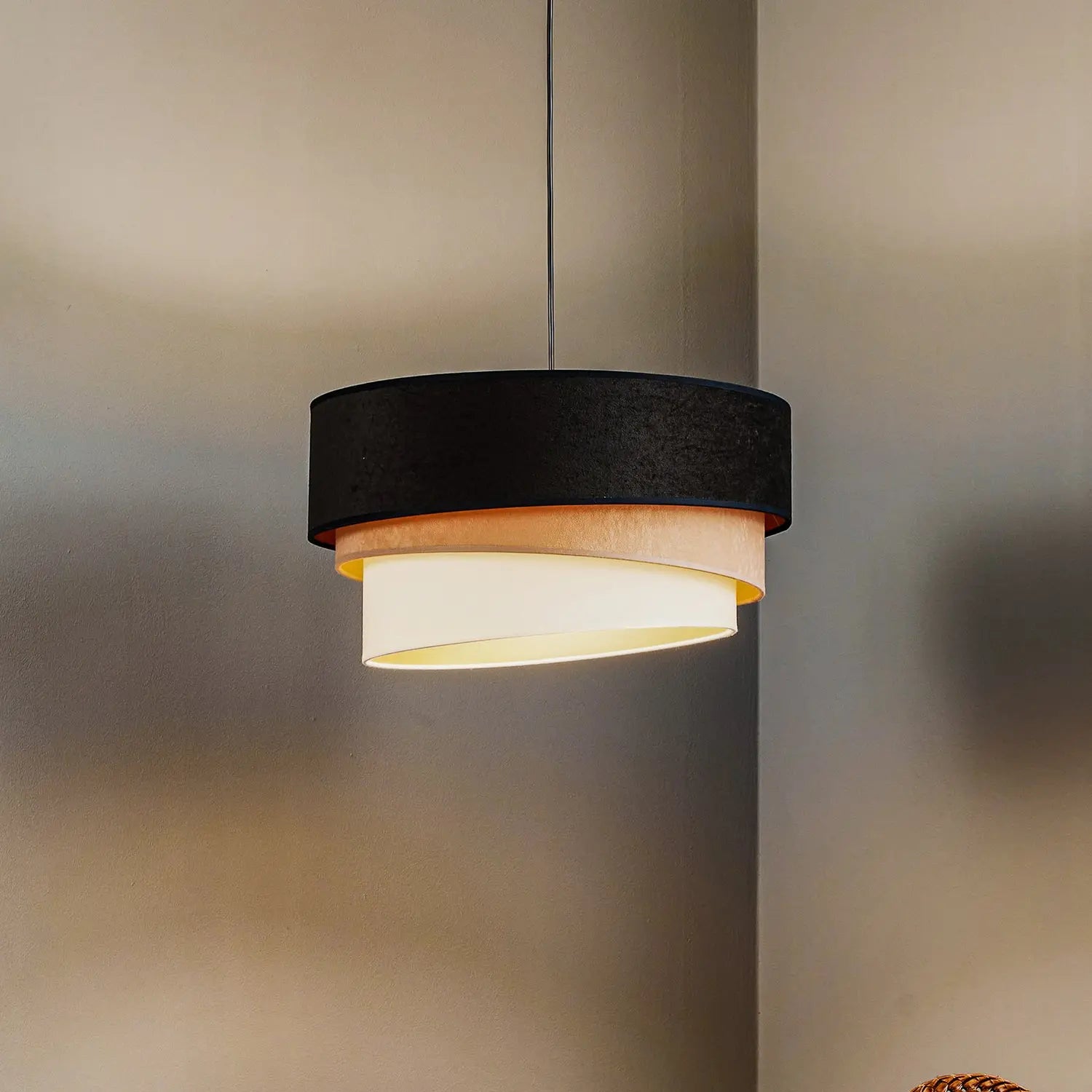 B-Ware Hängeleuchte Devon Hängelampe Pendellampe Pendelleuchte Deckenlampe ø45cm Lampe - 5903689180184