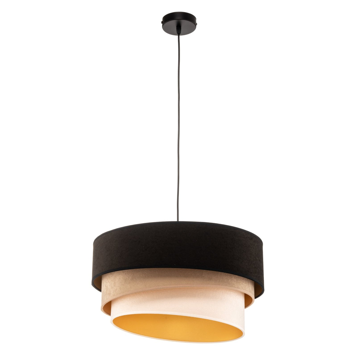 Hängeleuchte Devon Hängelampe Pendellampe Pendelleuchte Deckenlampe Ø45cm Lampe - 5903689180184