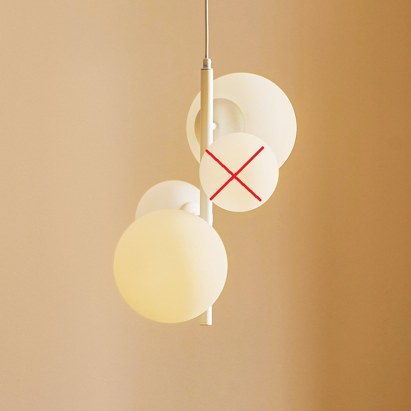B-Ware Hängeleuchte Dione Pendelleuchte Hängelampe Deckenlampe Lampe Siehe Text/Foto - 5904798654313