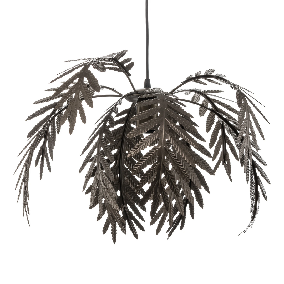 Hängeleuchte Dubai Hängelampe Leuchte Palmendekor Deckenleuchte ø 46cm Bronze B-Ware - 8030626540378
