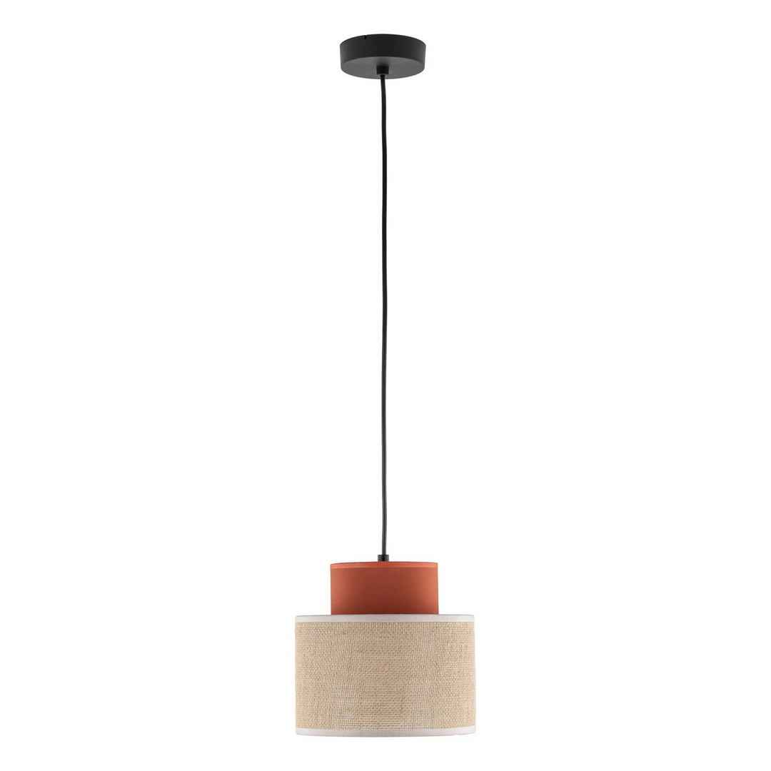 Hängeleuchte Duo ø 38 Cm Rostbraun Naturbraun Jute Deckenlampe Lampe Leuchte B-Ware - 10026657