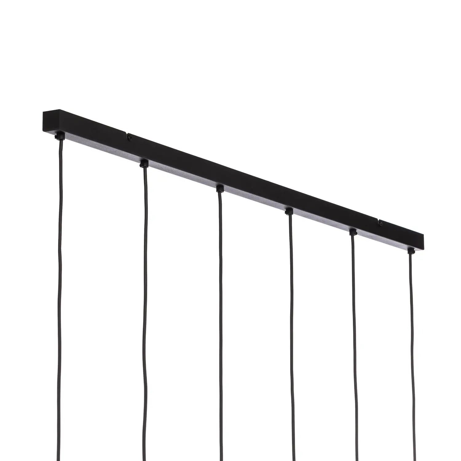 B-Ware Esme Hängeleuchte Pendelleuchte Opalglas Sechsflammig Linear Weiß Satiniert Glas - 5901780547929