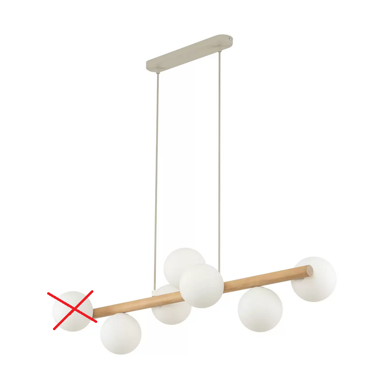 Hängeleuchte Estera Opalglas Deckenlampe Deckenleuchte Lampe SIEHE TEXT/FOTO - 5901780559052