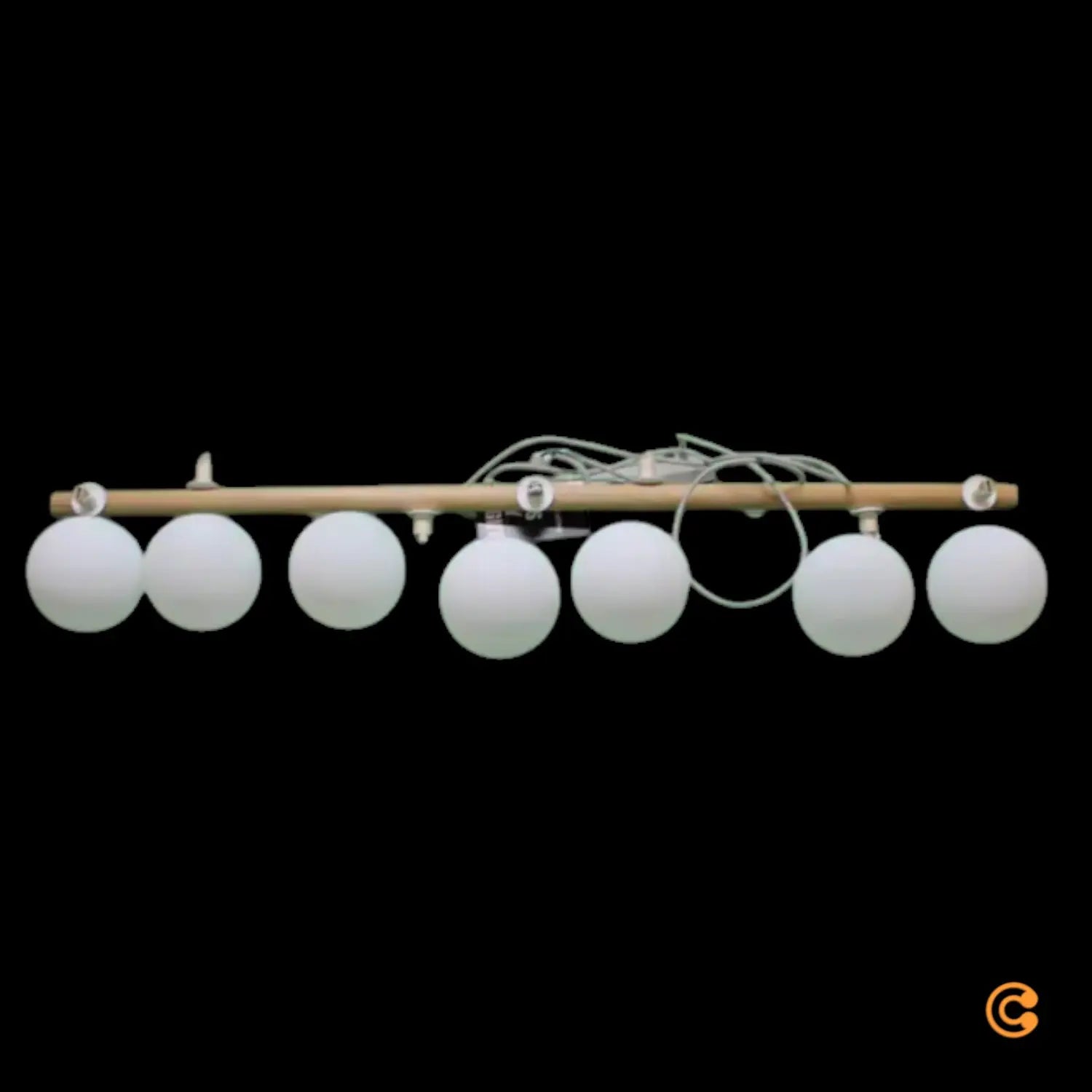 B-Ware Tk Lighting Hängeleuchte Estera Opalglas Neunflammig Leuchte Siehe Text/Foto - 5901780559069