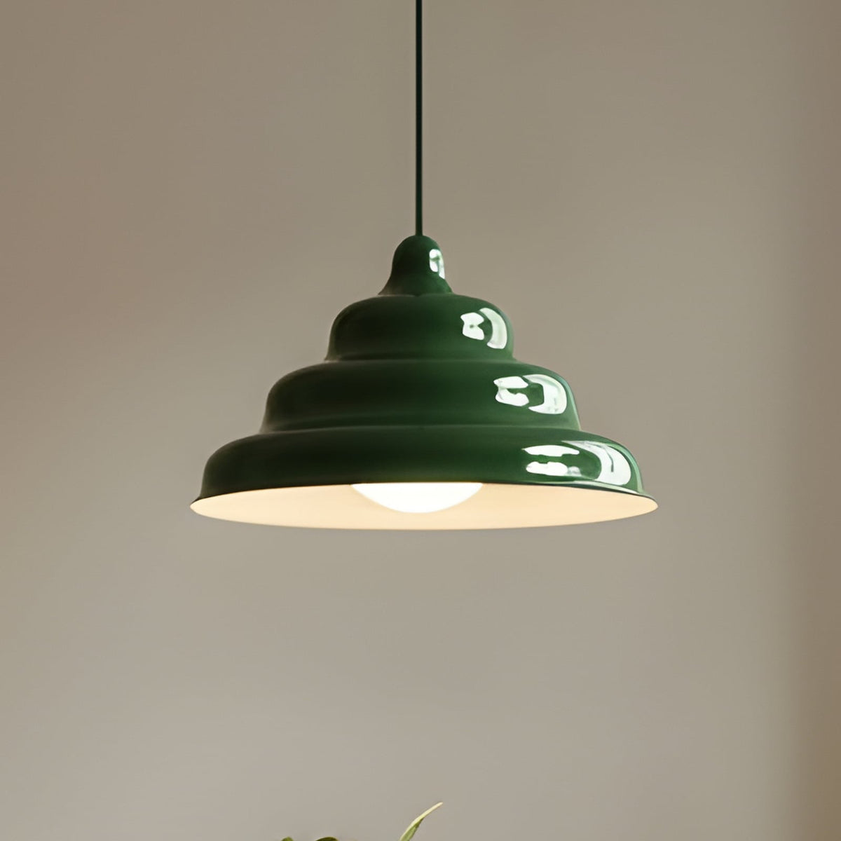 Fala Pendelleuchte Hängelampe grün Glas Esszimmer skandinavisches Design - 5904798658878