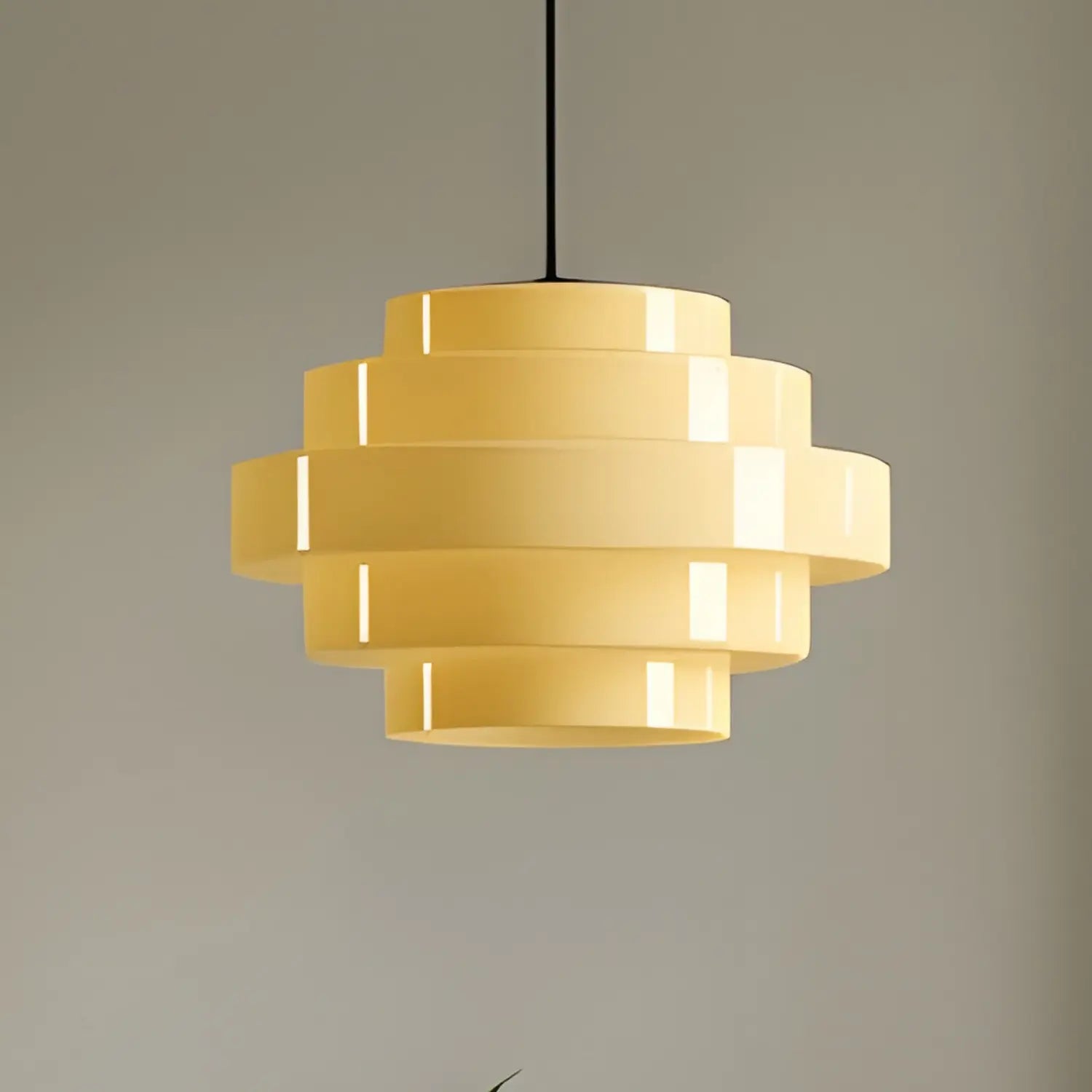 B-Ware Aldex Hängeleuchte Pendelleuchte Filo ø28cm Glas Deckenlampe Leuchte Gelb Met865 - 5904798660253