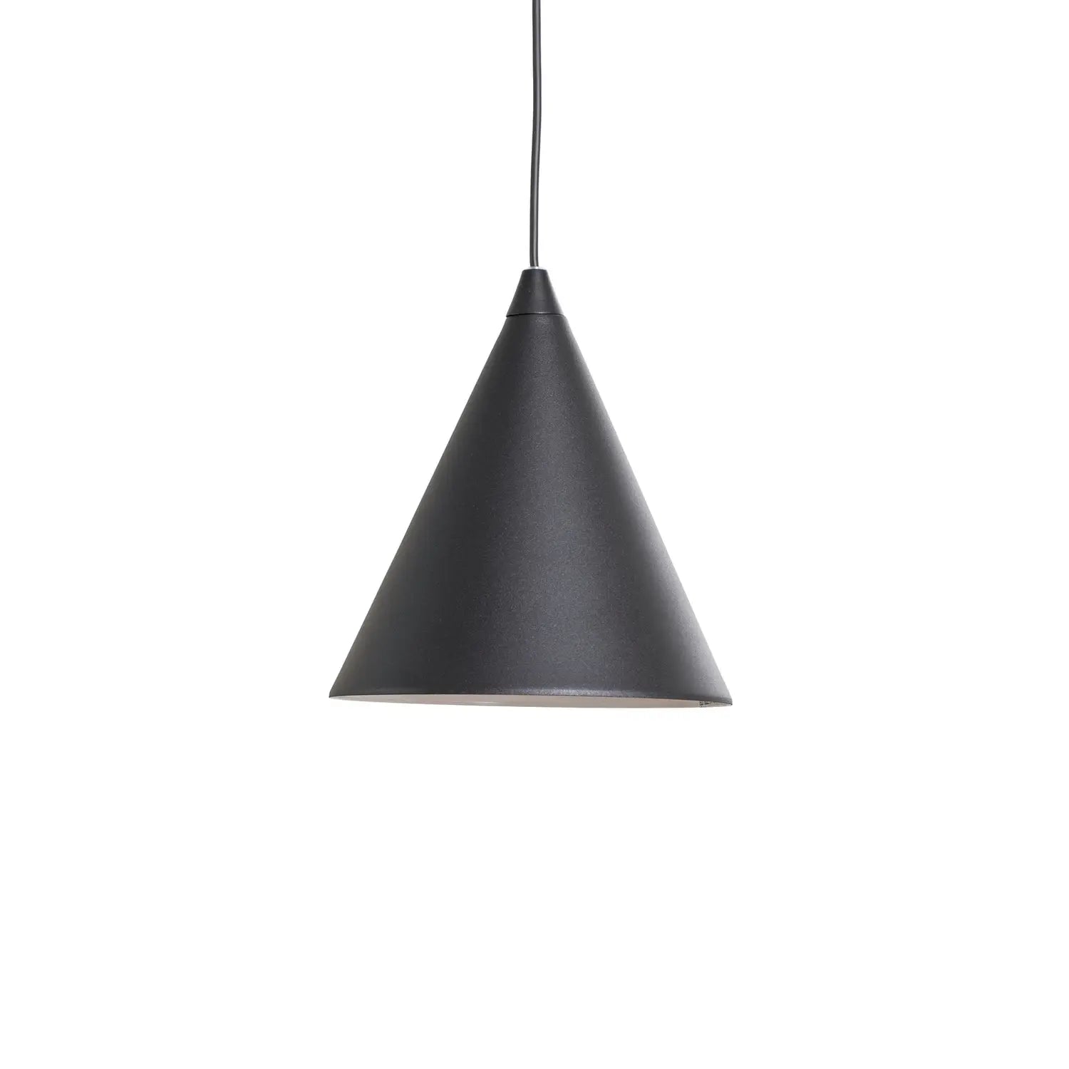 B-Ware Hängeleuchte Pendelleuchte Form Deckenlampe Metall Kegel Form E27 ø24cm Schw451 - 5904798657277