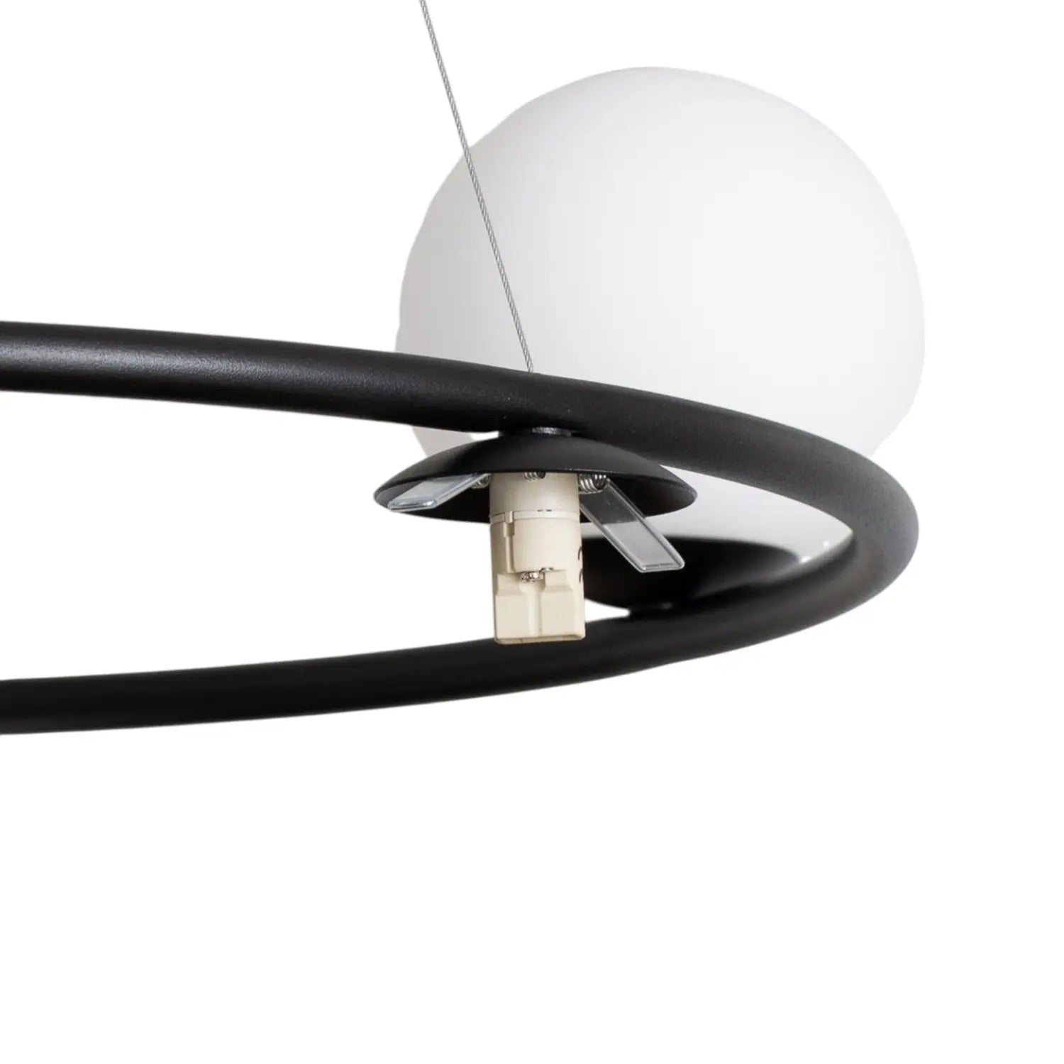 B-Ware Hängeleuchte Gama Pendelleuchte Schwarz Leuchte Lampe Glas G9 Led 5 Flammig 68cm - 5907554417719