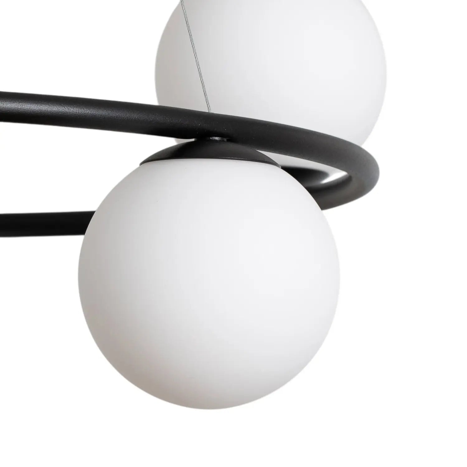 B-Ware Hängeleuchte Gama Pendelleuchte Schwarz Leuchte Lampe Glas G9 Led 5 Flammig 68cm - 5907554417719