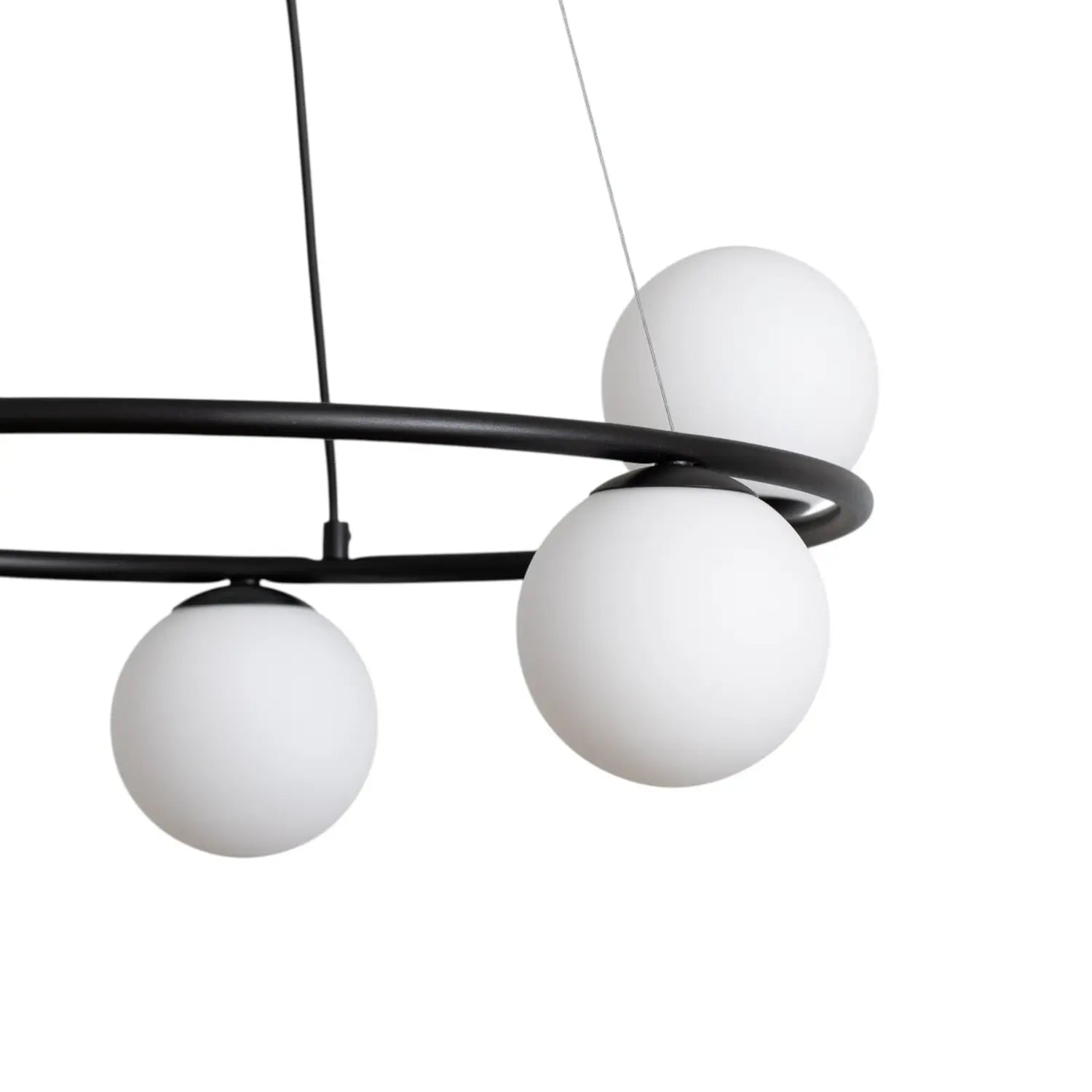 B-Ware Hängeleuchte Gama Pendelleuchte Schwarz Leuchte Lampe Glas G9 Led 5 Flammig 68cm - 5907554417719