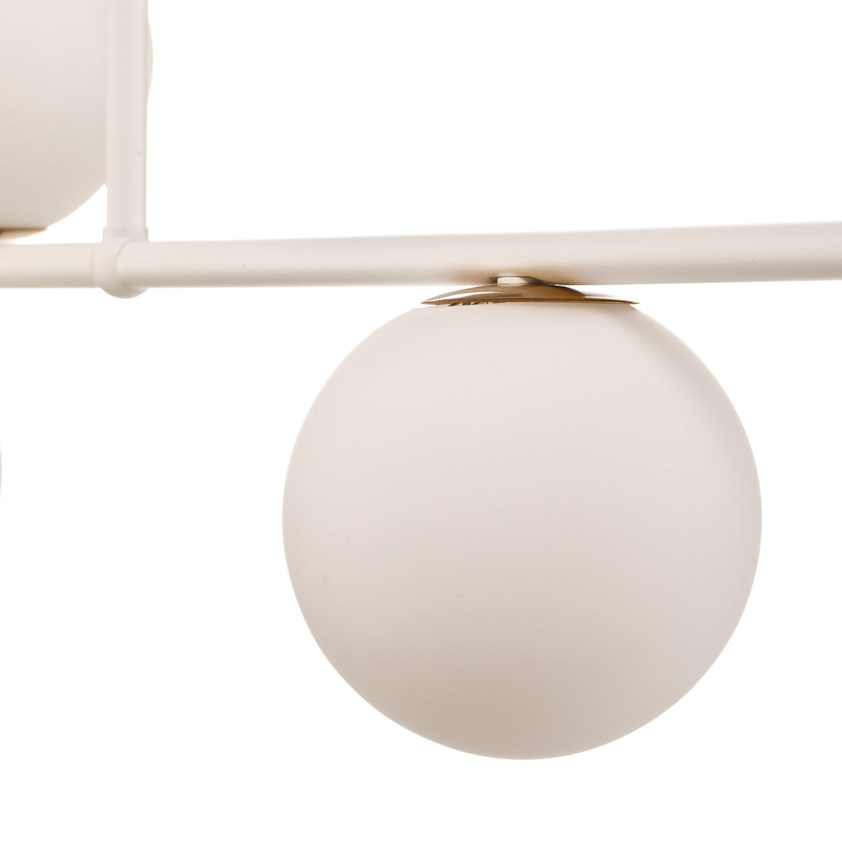 Gama Hängeleuchte Pendelleuchte Lampe LED weiß gold fünfflammig Stahl Glas - 5907554411175