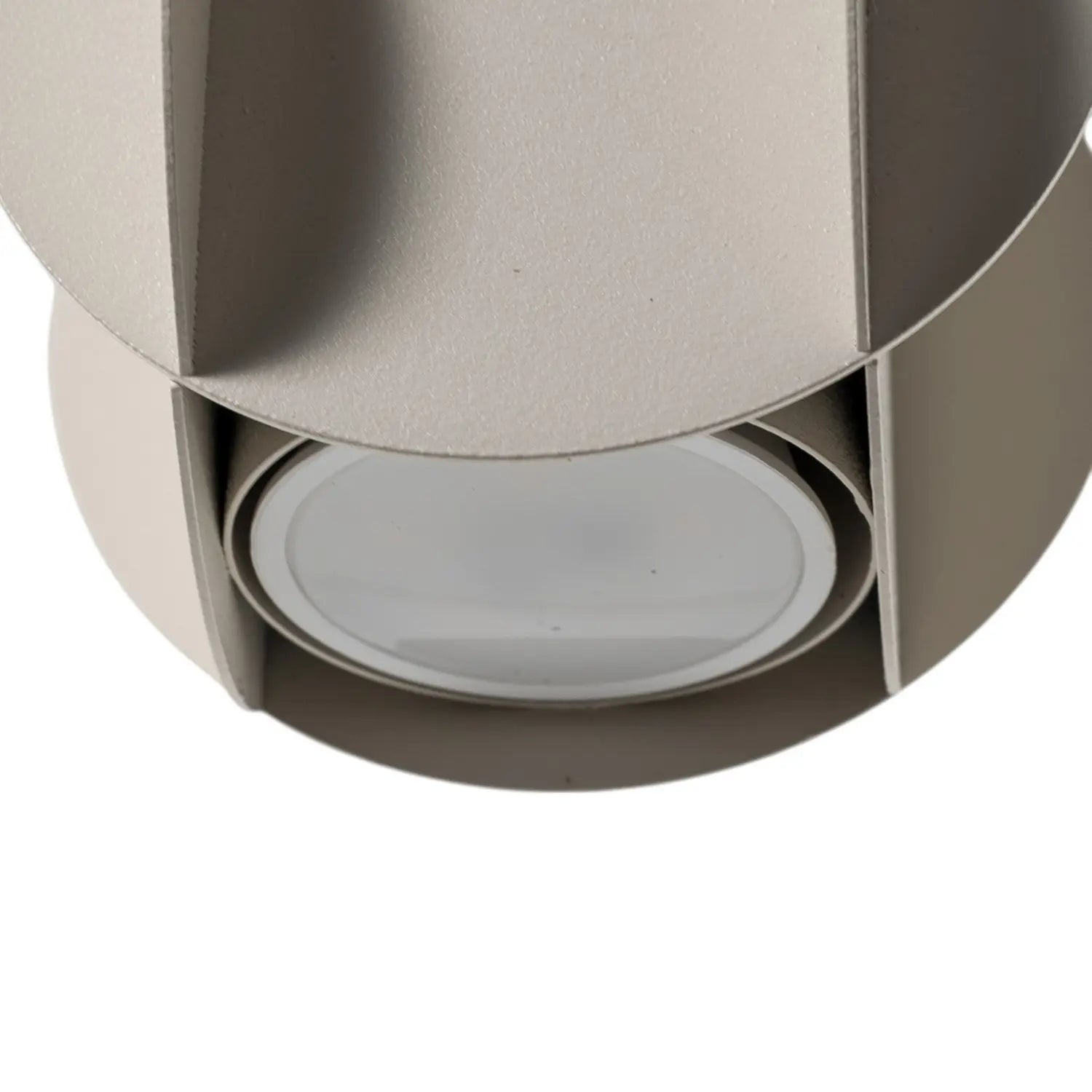 B-Ware Hängeleuchte Pendelleuchte Gambit Cremeweiß Metall Lampe ø10cm Gu10 Led  - 5902349236575