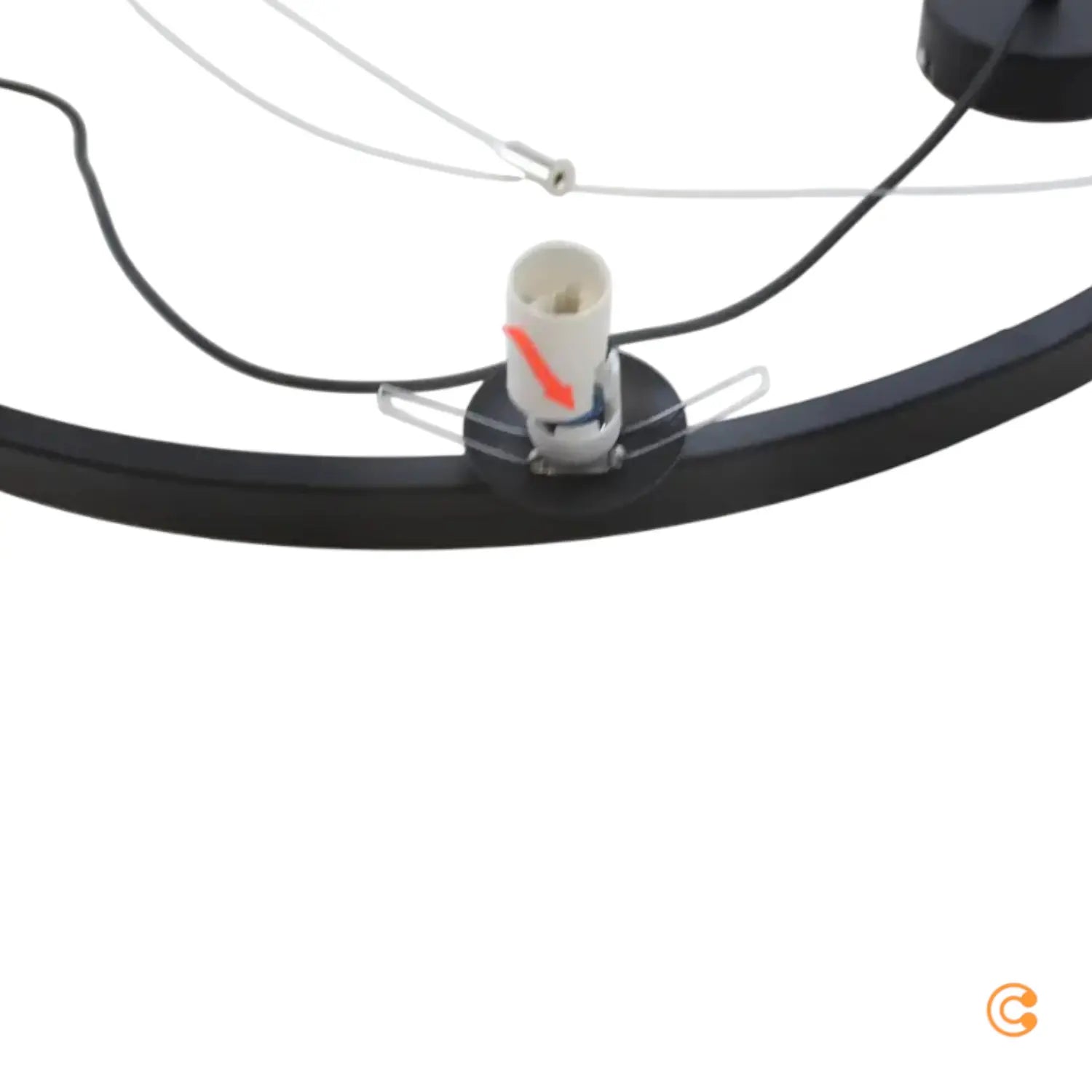 C-Ware Aldex Hängeleuchte Garda 5 Hängelampe Deckenlampe Ring Metall Siehe Text/Foto - 5904798658007