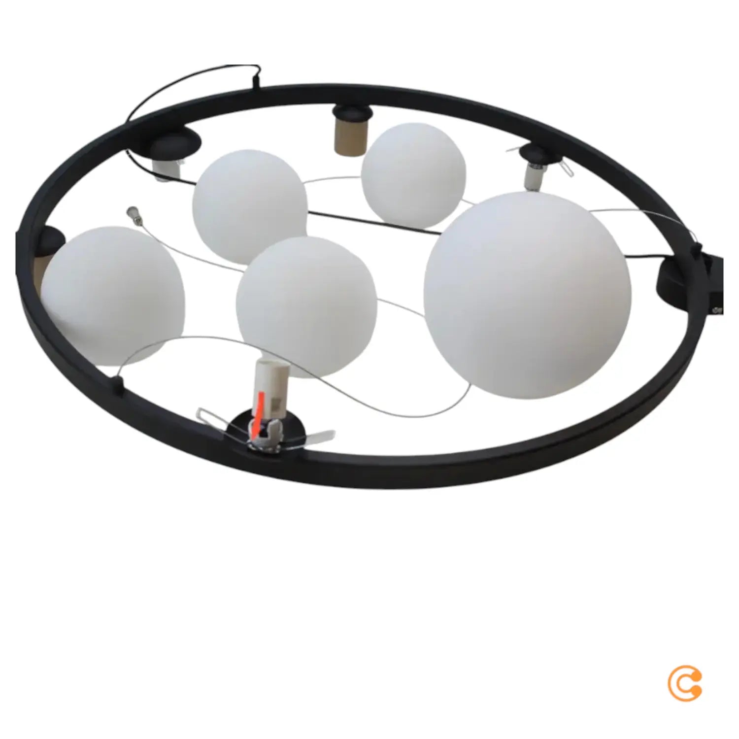 C-Ware Aldex Hängeleuchte Garda 5 Hängelampe Deckenlampe Ring Metall Siehe Text/Foto - 5904798658007