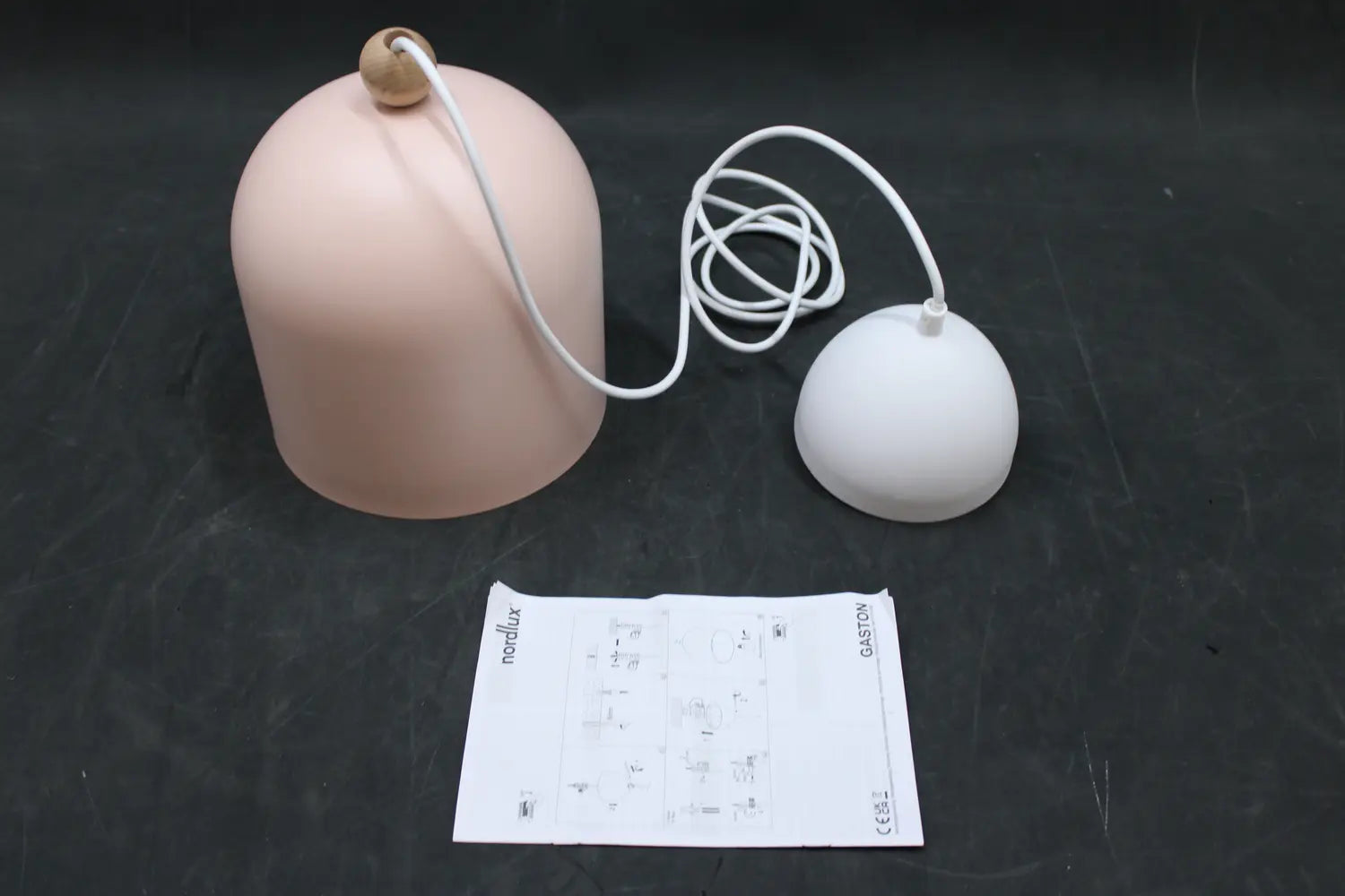 B-Ware Nordlux Hängeleuchte Gaston Lampenschirm Deckenleuchte Metall Rosé Beleuchtung - 5704924018725