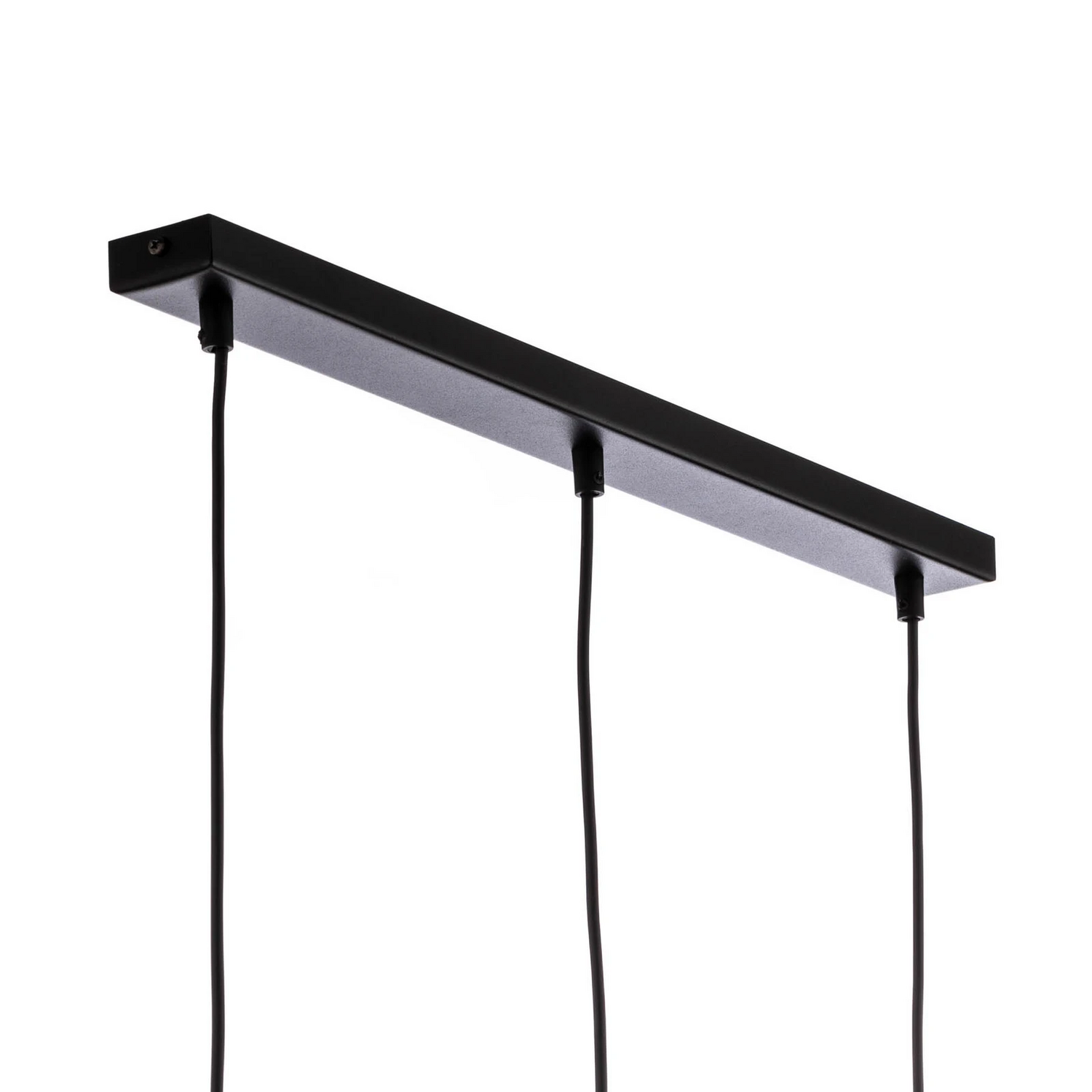 B-Ware Hängeleuchte Glassy 3 Flg Gerade Schwarz Grafit Glas Deckenlampe Deckenleuchte - 5901738919020