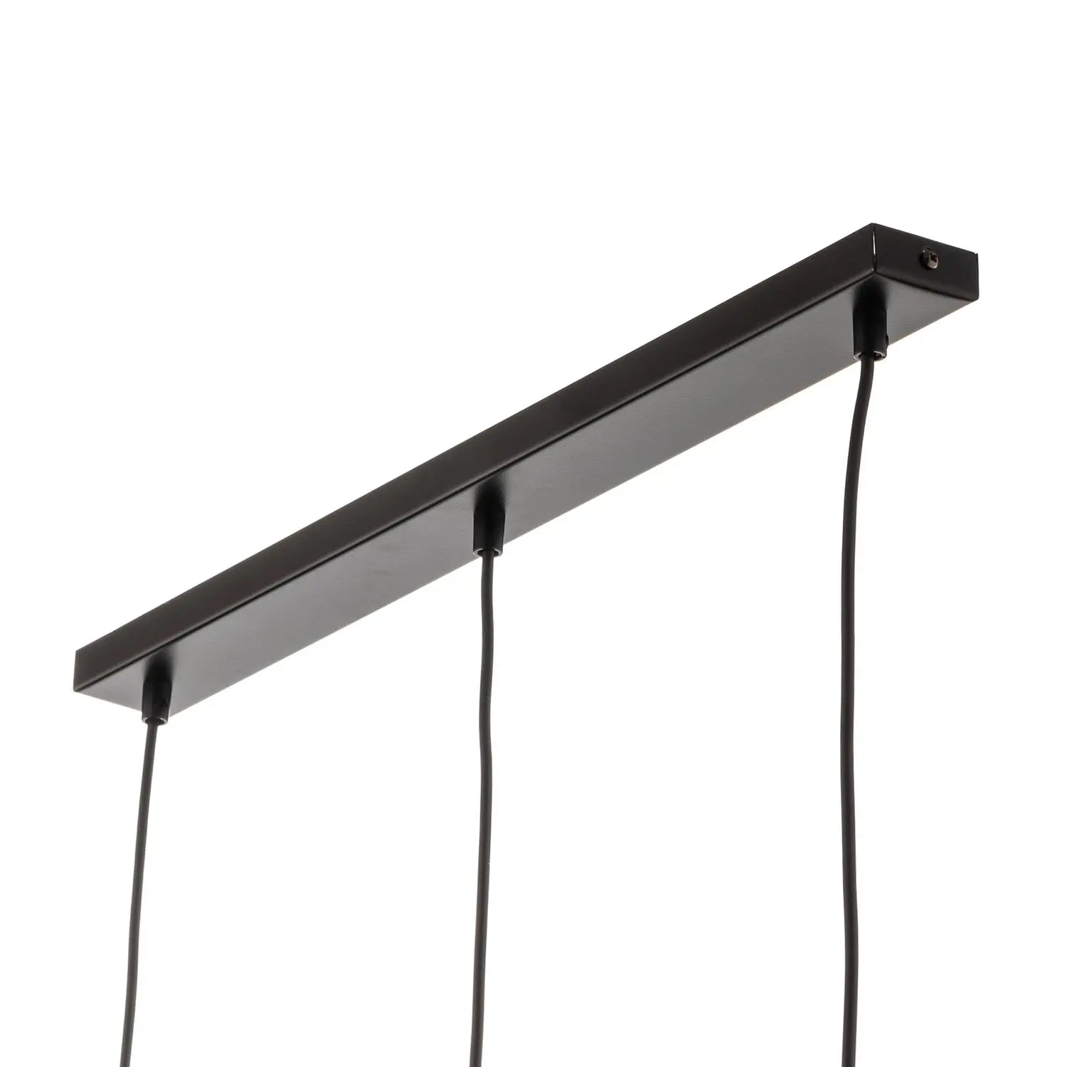 B-Ware Emibig Lighting Hängeleuchte Glassy Hängelampe 3 Flg Gerade Grafit Amber Klar - 5901738919037