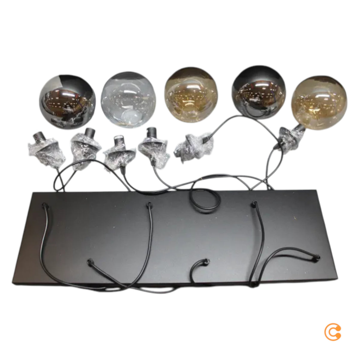 Euluna Hängeleuchte Glassy 6-flg Pendelleuchte Deckenlampe SIEHE TEXT/FOTO - 5901738919099