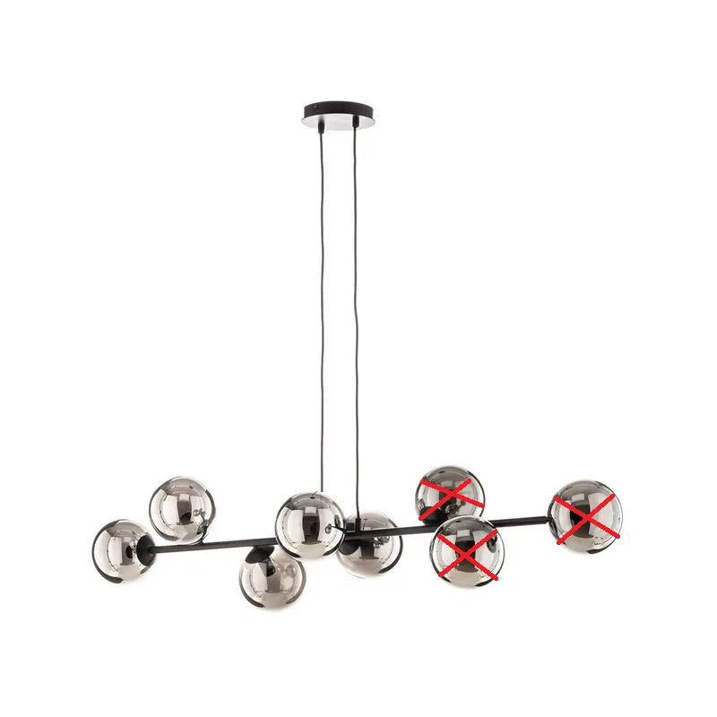 B-Ware Euluna Hängeleuchte Hängelampe Lampe Leuchte Glassy 8 Flammig Siehe Text/Foto - 5901738918887