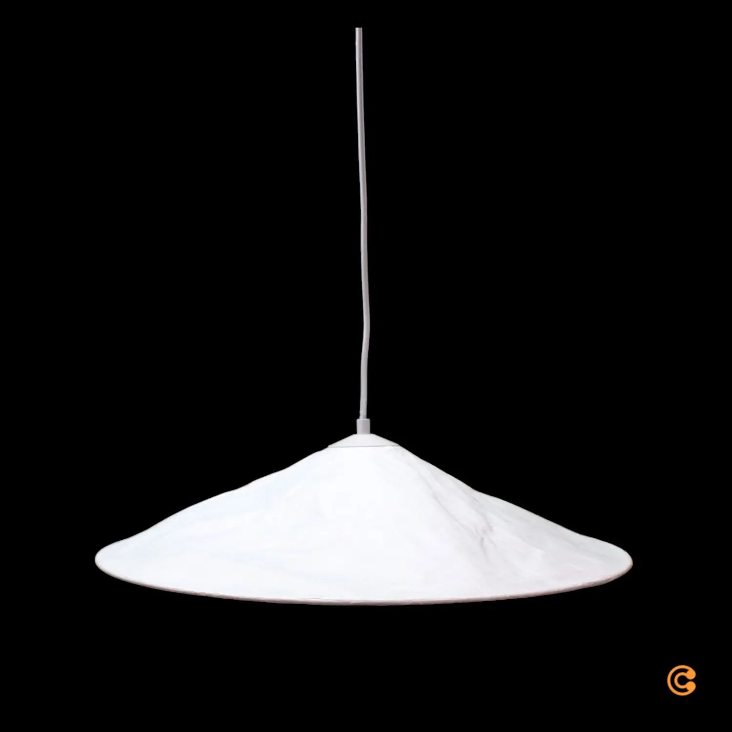 Hill Hängeleuchte Pendelleuchte Lampe Weiß Tyvek 55 Cm Siehe Text/Foto B-Ware - 5704924018299