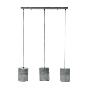 B-Ware Zijlstra Hängeleuchte Pendelleuchte Lampe Holinder Metall Grau E27 Led 3 Flammig