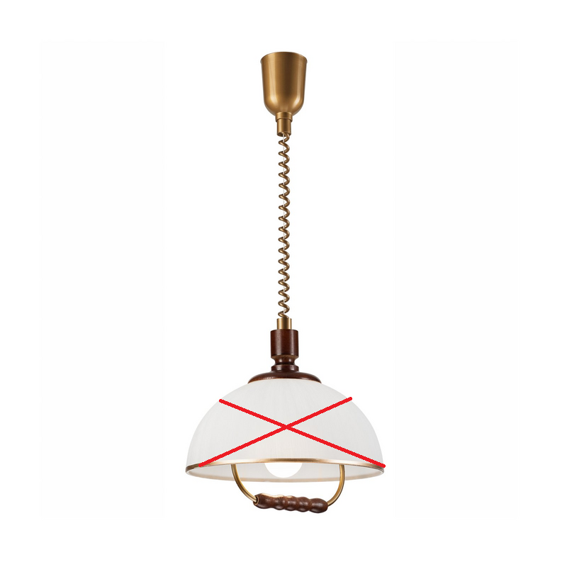 Lamkur Lighting Hängeleuchte Pendelleuchte Ilsa Lampe gold SIEHE TEXT/FOTO - 5907687447492
