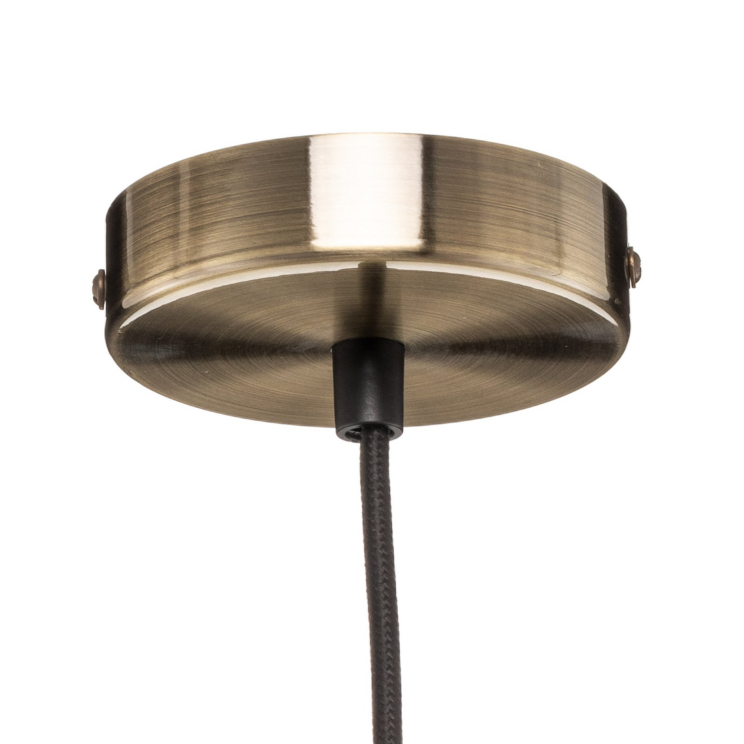 B-Ware Euluna Hängeleuchte Leana, Glas Klar Altmessing Hängelampe Lampe Leuchte Spot605 - 4251911796230