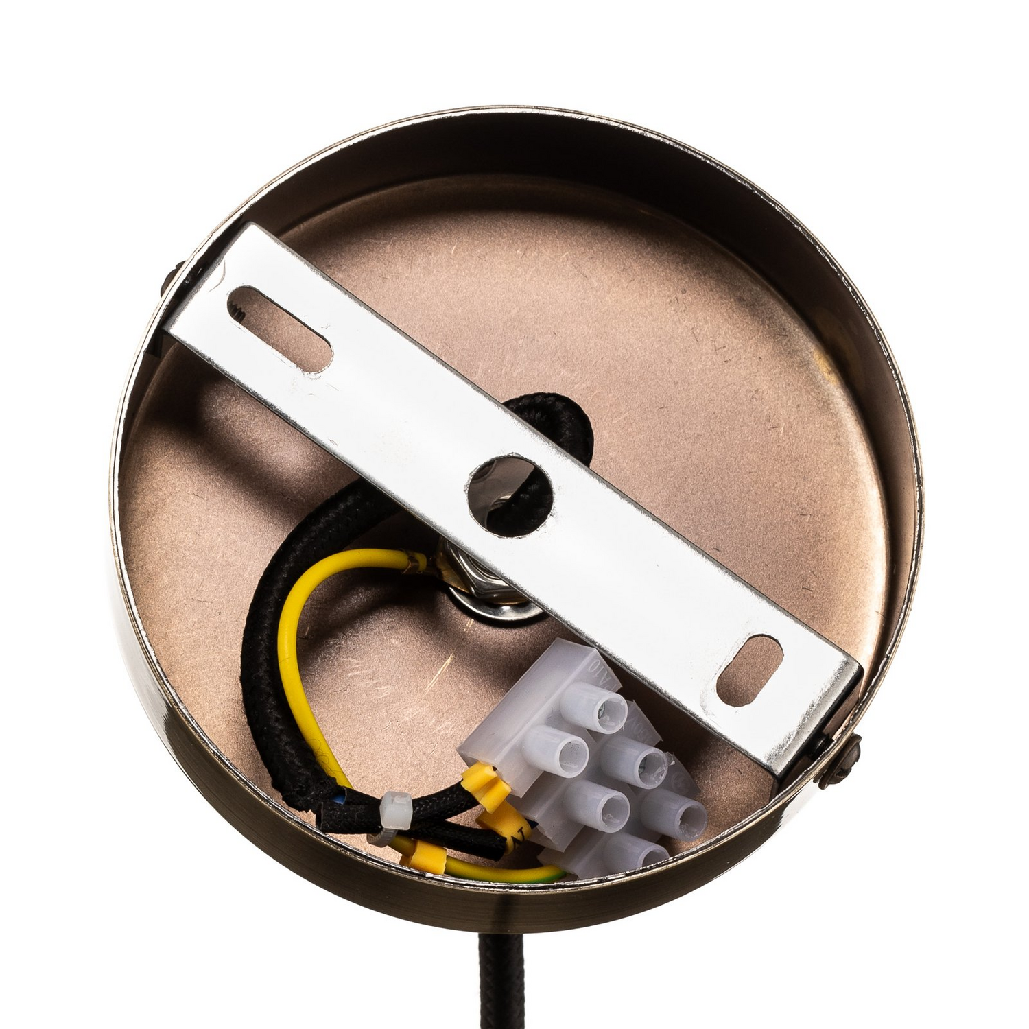 B-Ware Euluna Hängeleuchte Leana, Glas Klar Altmessing Hängelampe Lampe Leuchte Spot605 - 4251911796230