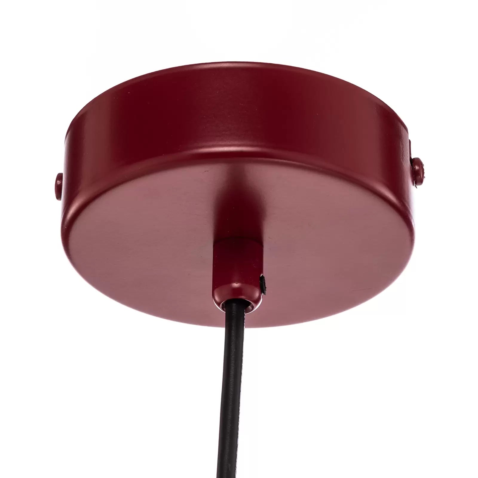Hängeleuchte Joel weinrot weiß vierflammig Deckenlampe Lampe Leuchte Spot Licht - 5904798656744