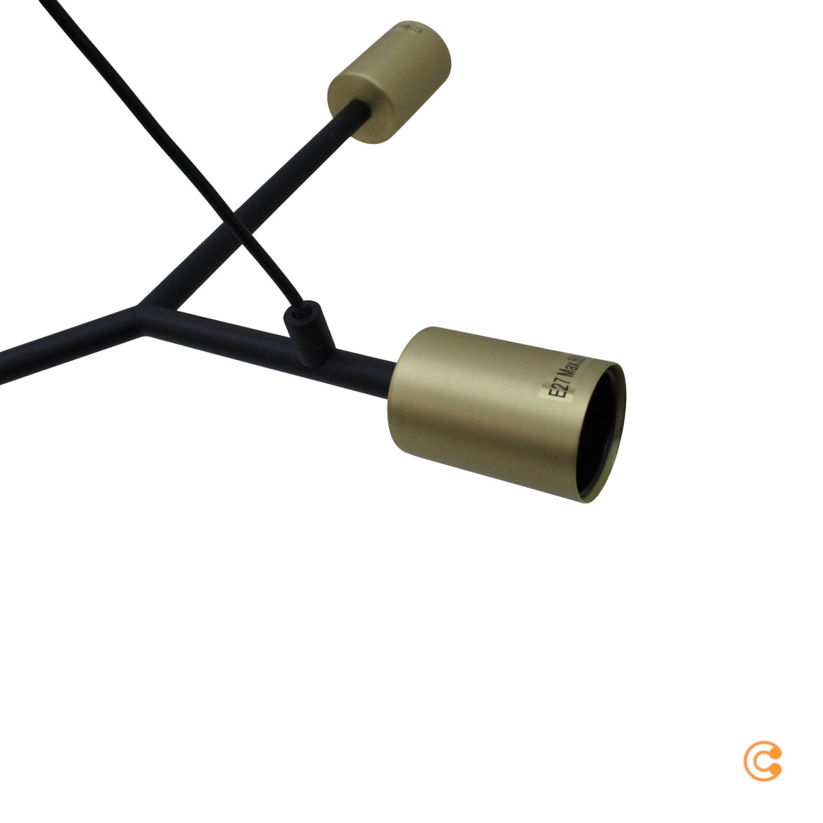 Nordlux Hängeleuchte Hängeleuchte Lampe Leuchte Josefine in Schwarz, siebenflamm - 5704924001055
