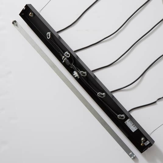 B-Ware Euluna Hängeleuchte Hängeleuchte Lampe Leuchte Karrl Fünfflammig Rauchgrau/G8 - 5905840217180
