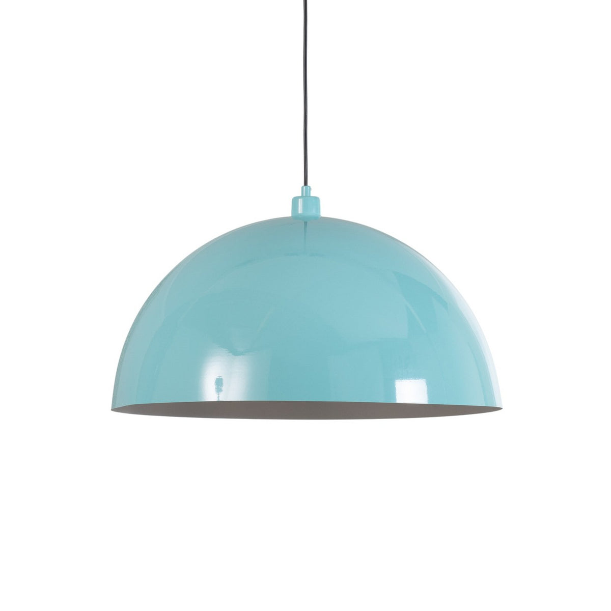 Opviq Kure Hängeleuchte Pendelleuchte türkis Metall Ø 60 cm E27 Esszimmerlampe - 8684283485673