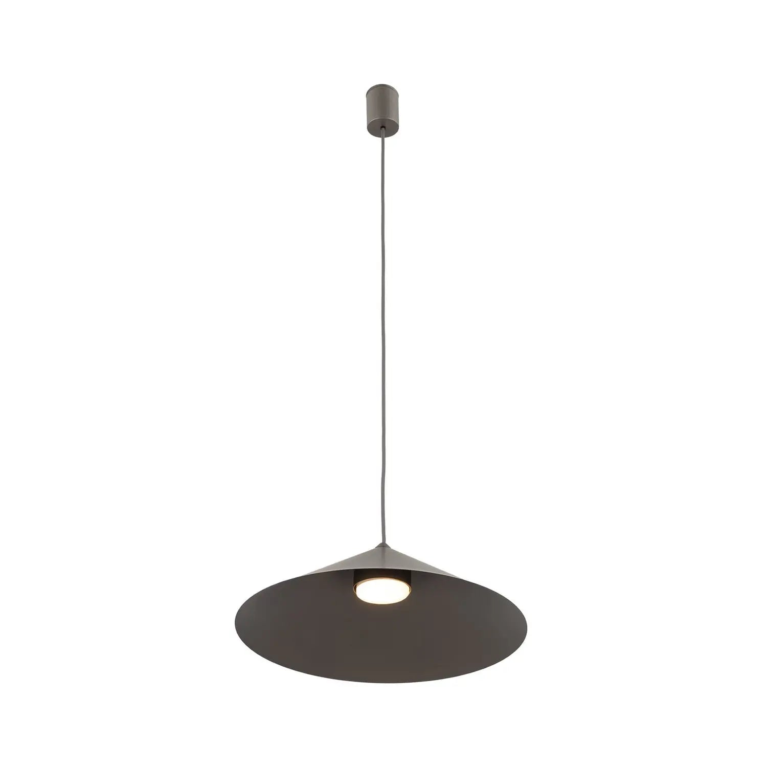 B-Ware Lume Hängeleuchte Pendelleuchte Braun Metall Kunststoff Gx53 40 Cm - 5906135112715