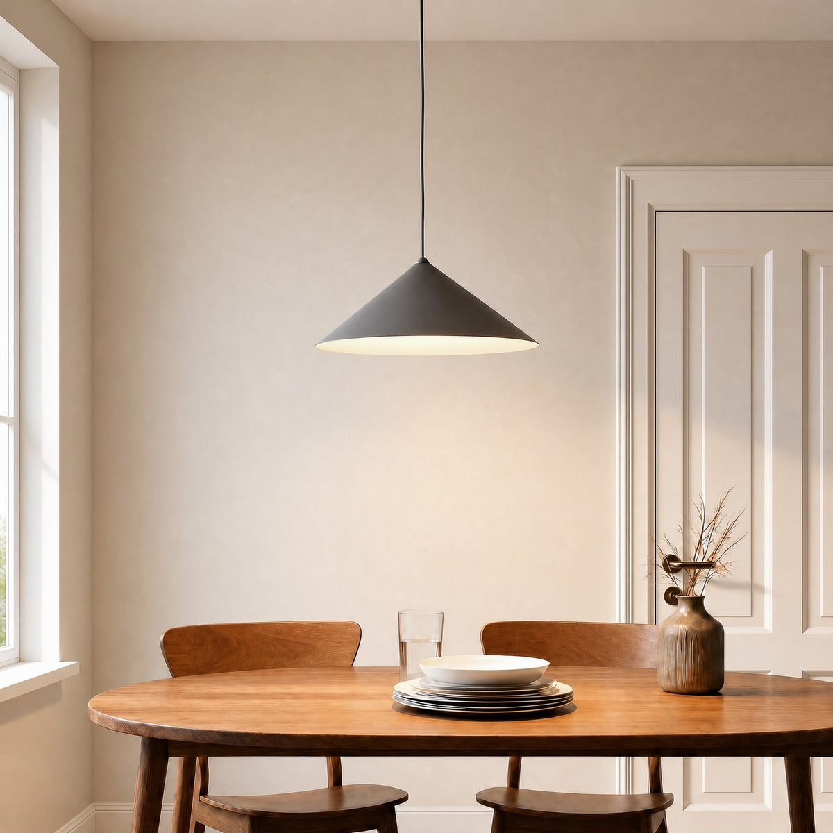 Lume Hängeleuchte Pendelleuchte Braun Metall Kunststoff GX53 40 cm410 - 5906135112715