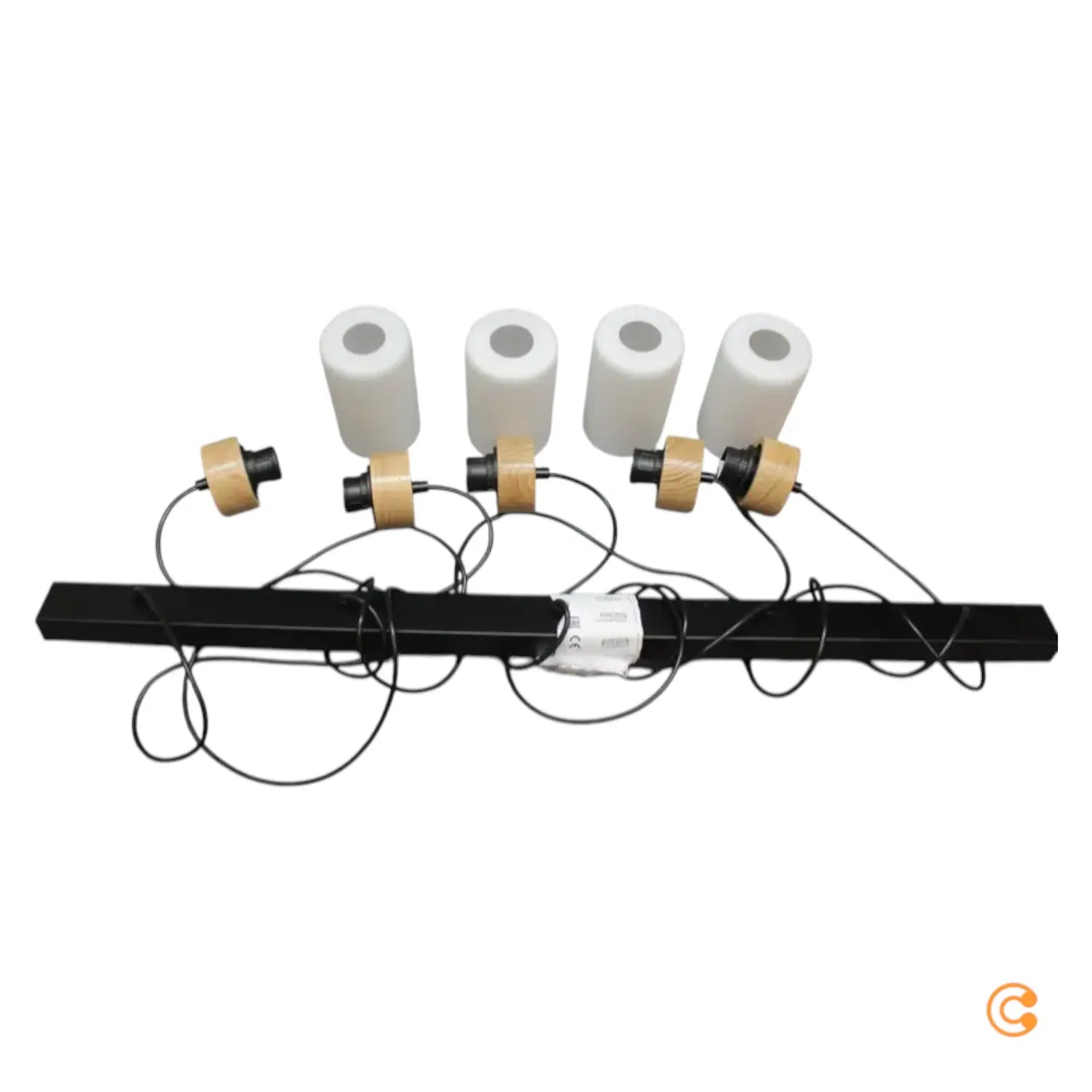 B-Ware Lamkur Lighting Hängeleuchte Pendelleuchte Opalglas 100 Cm Siehe Text/Foto - 5907687453646