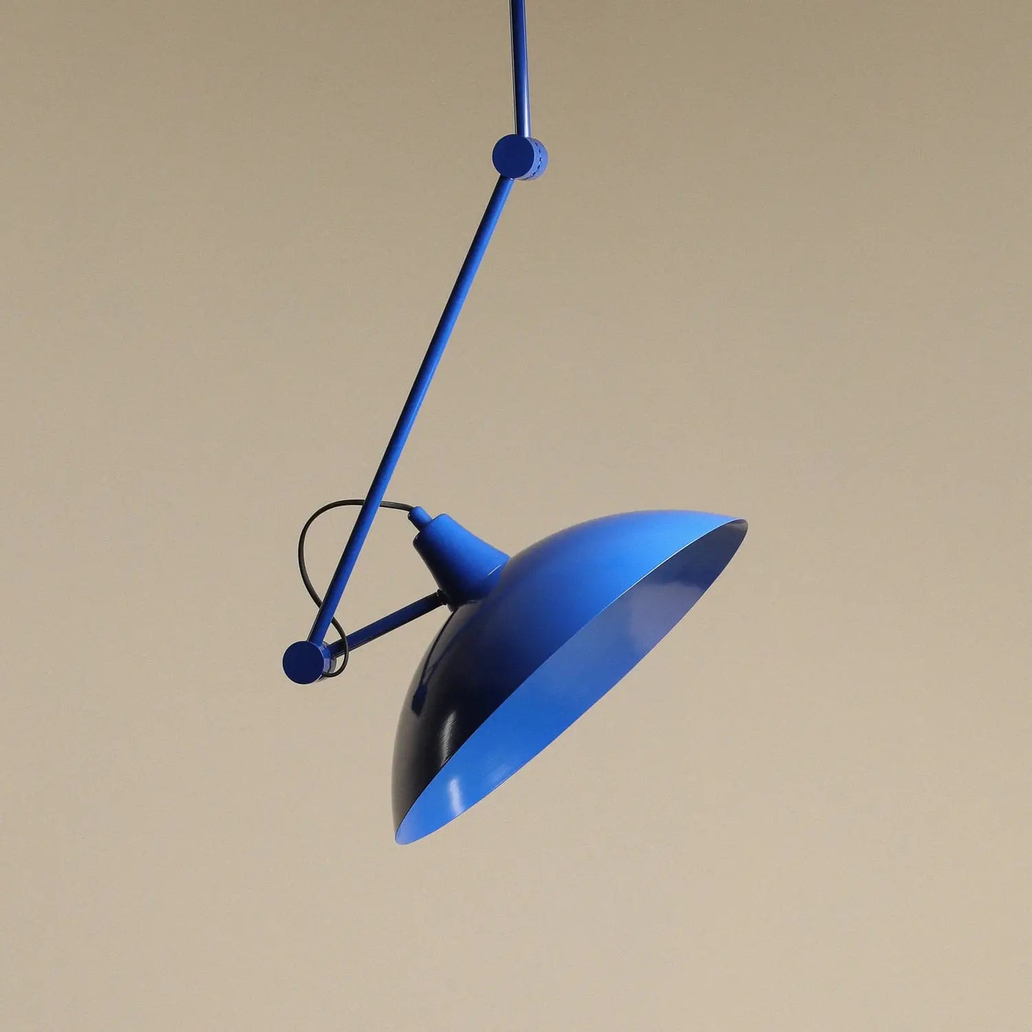 B-Ware Hängeleuchte Pendelleuchte Melos Blau Metall Skandinavisch Höhenverstellbar Led - 5904798659998