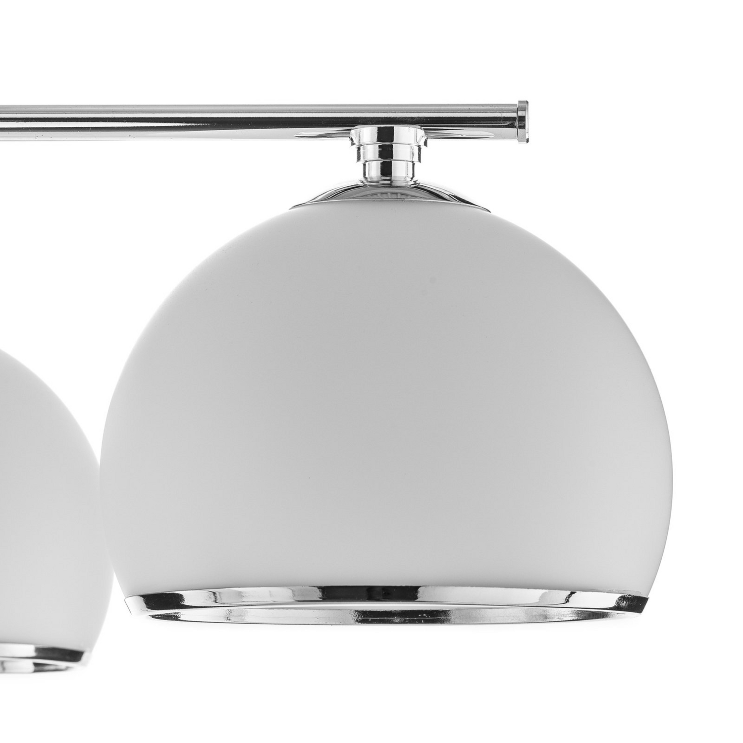 B-Ware Hängeleuchte Mina Leuchte Pendelleuchte Chromfarben Metall Glas Fünfflammig - 5902553215700