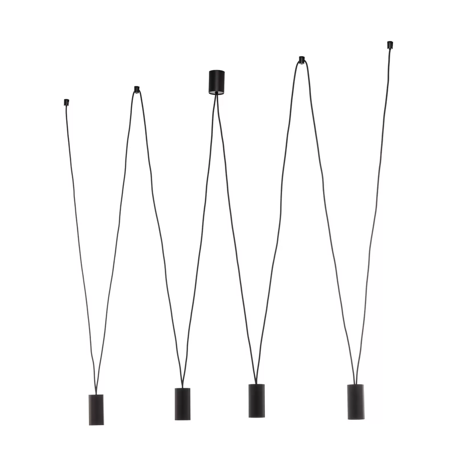 Nowodvorski Lighting Hängeleuchte More Eye Hängelampe Lampe Vierflammig Schwarz B-Ware - 5903139782296