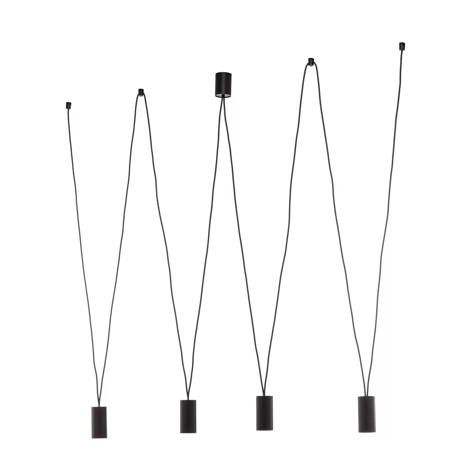 B-Ware Nowodvorski Lighting Hängeleuchte More Eye Hängelampe Lampe Vierflammig Schwarz - 5903139782296