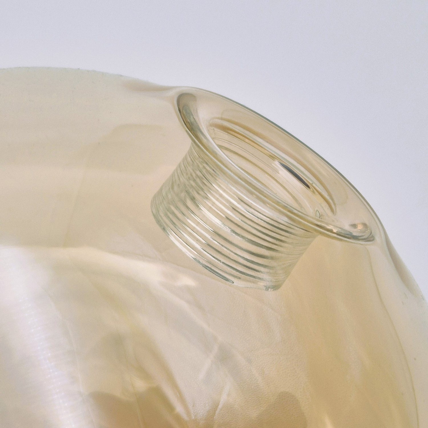 B-Ware Hängeleuchte Natalia Pendelleuchte Lampe Glas Leuchte 3 Flammig Gold - 5907687449335