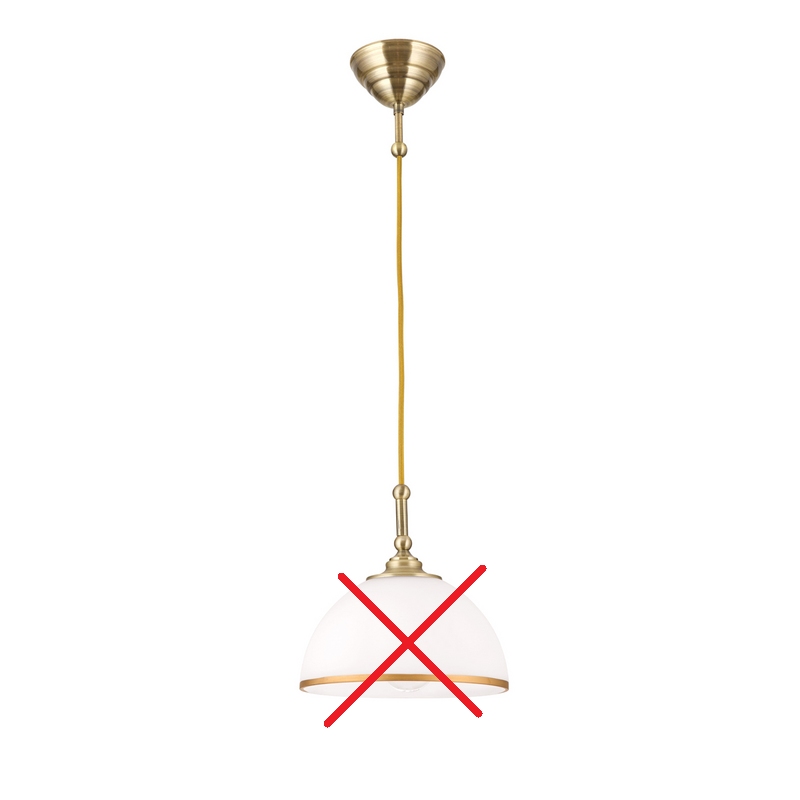 Orion Hängeleuchte Old Lamp Hängelampe Deckenlampe Textilkabel SIEHE TEXT/FOTO - 9003090273980