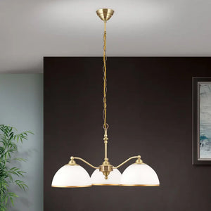 B-Ware Hängeleuchte Old Lamp Mit Kettenabhängung 3 Flg Hängelampe Lampe Siehe Text/F752