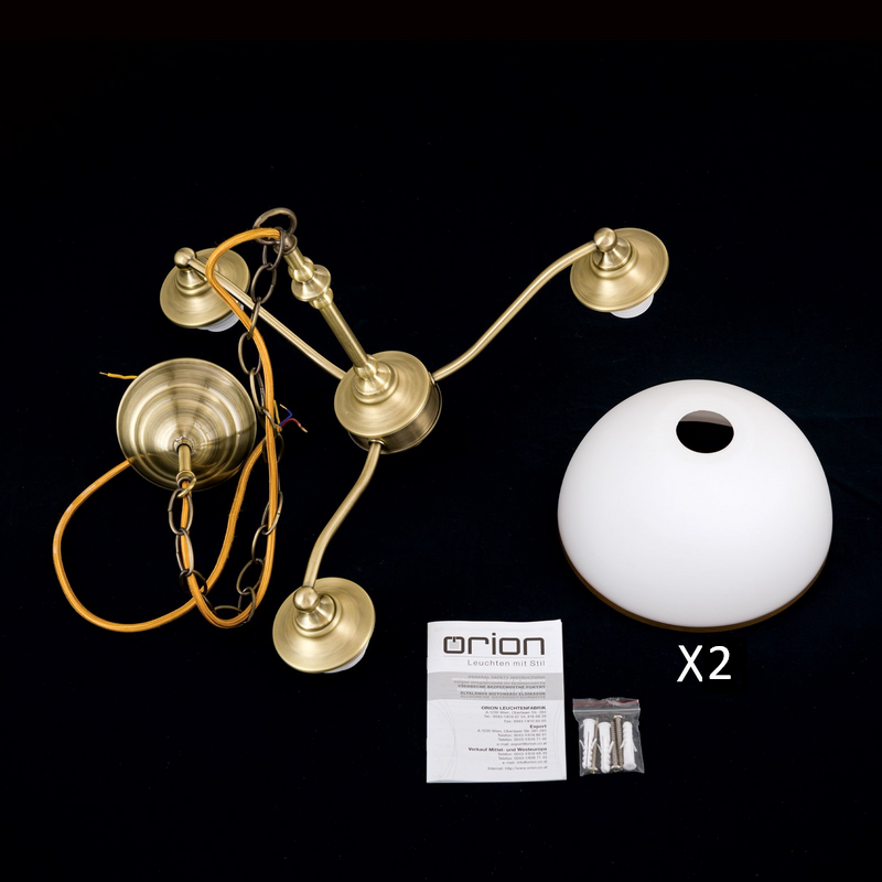 Hängeleuchte Old Lamp mit Kettenabhängung 3-flg. Hängelampe Lampe Leuchte Spot - 9003090274031