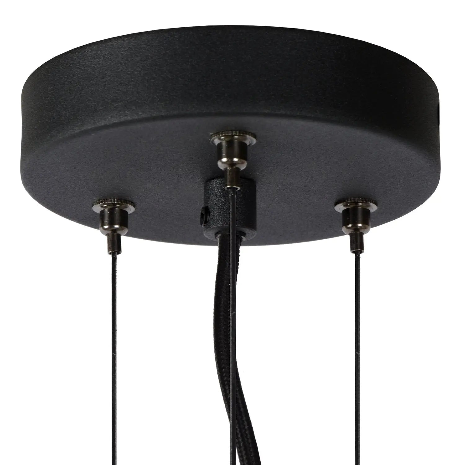B-Ware Lucide Hängeleuchte Pendelleuchte Olivia Glas Rauchgrau Schwarz E27 Led ø 40 Cm - 5411212452092