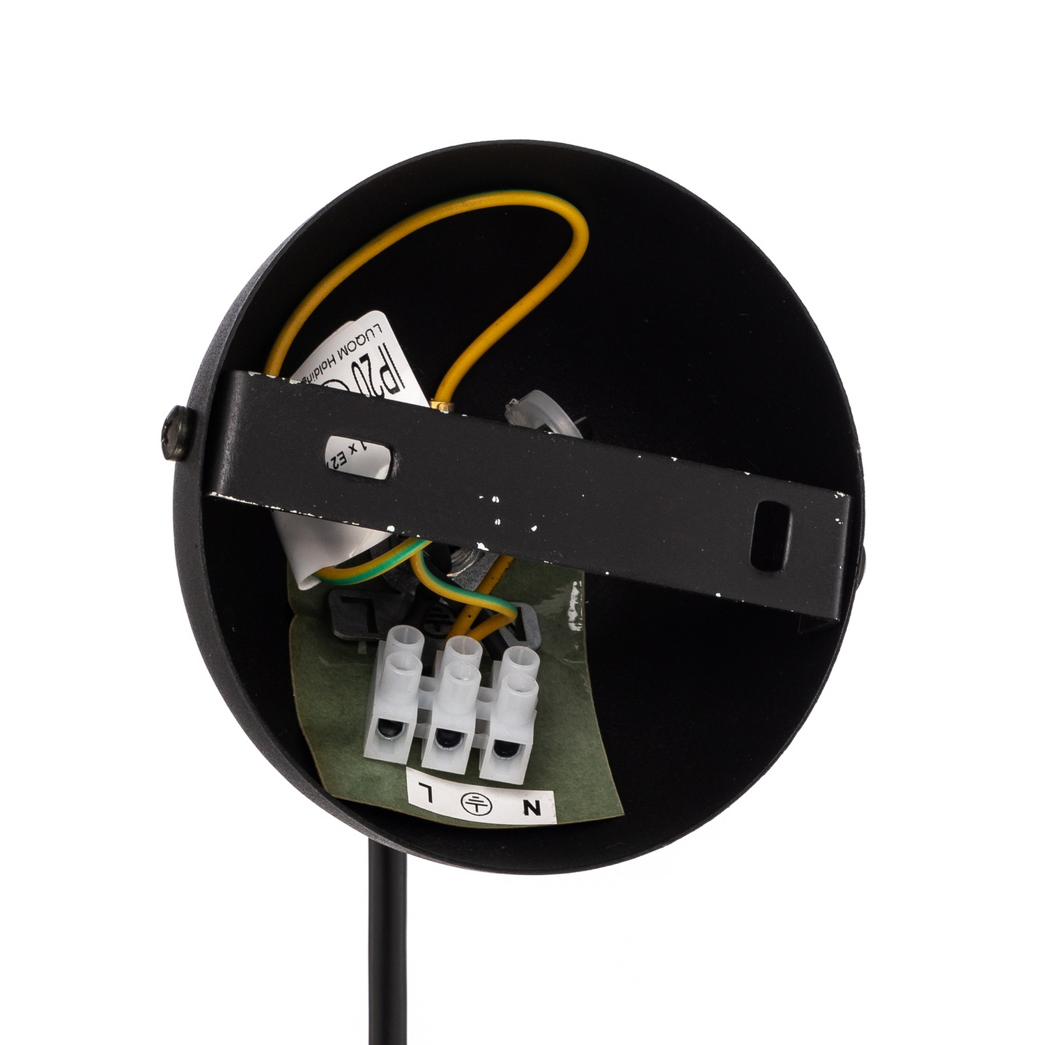B-Ware Hängeleuchte Pacman Hängelampe Deckenlampe Deckenlicht 2633 ø30cm Schwarz/Gold - 8681875944082