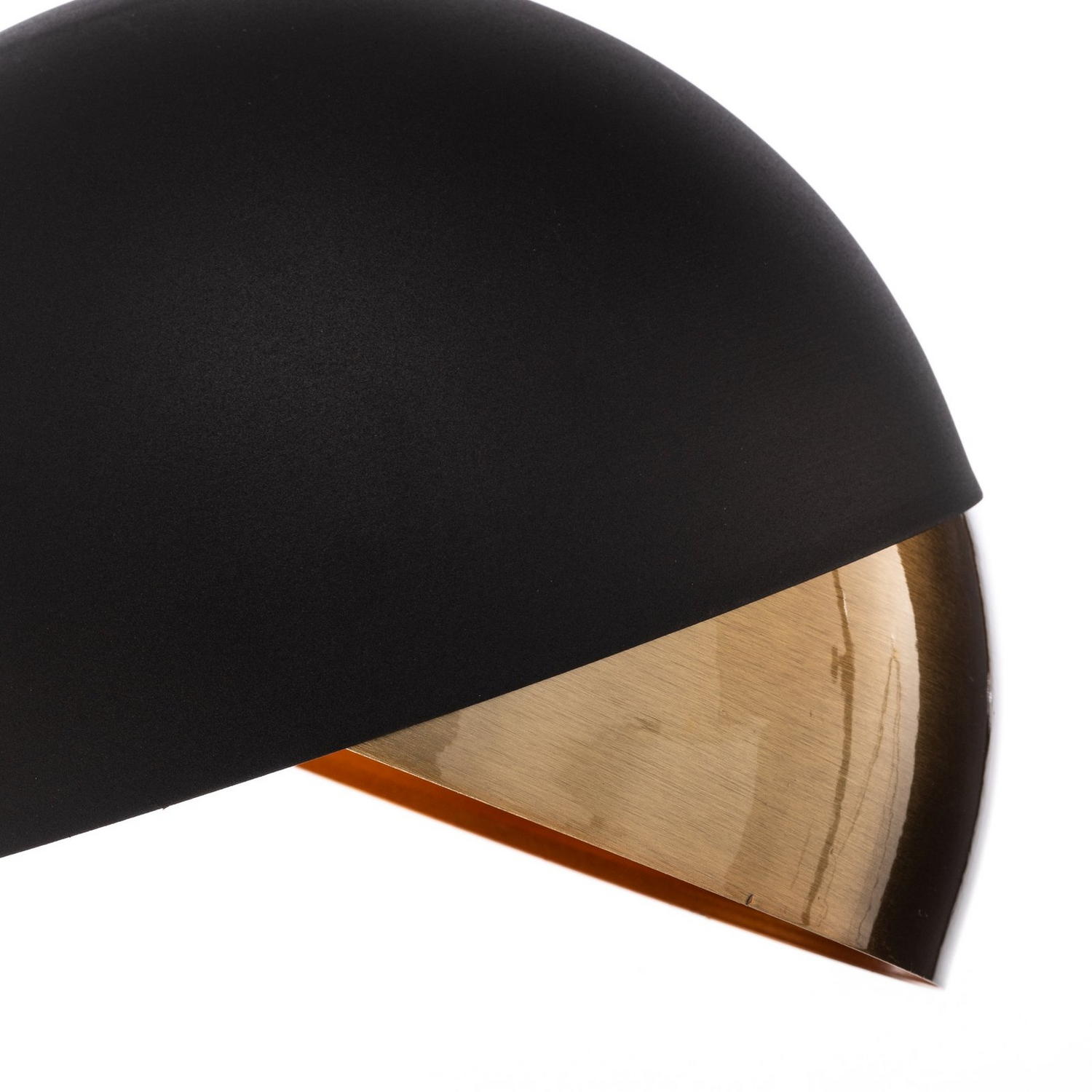 B-Ware Hängeleuchte Pacman Hängelampe Deckenlampe Deckenlicht 2633 ø30cm Schwarz/Gold - 8681875944082