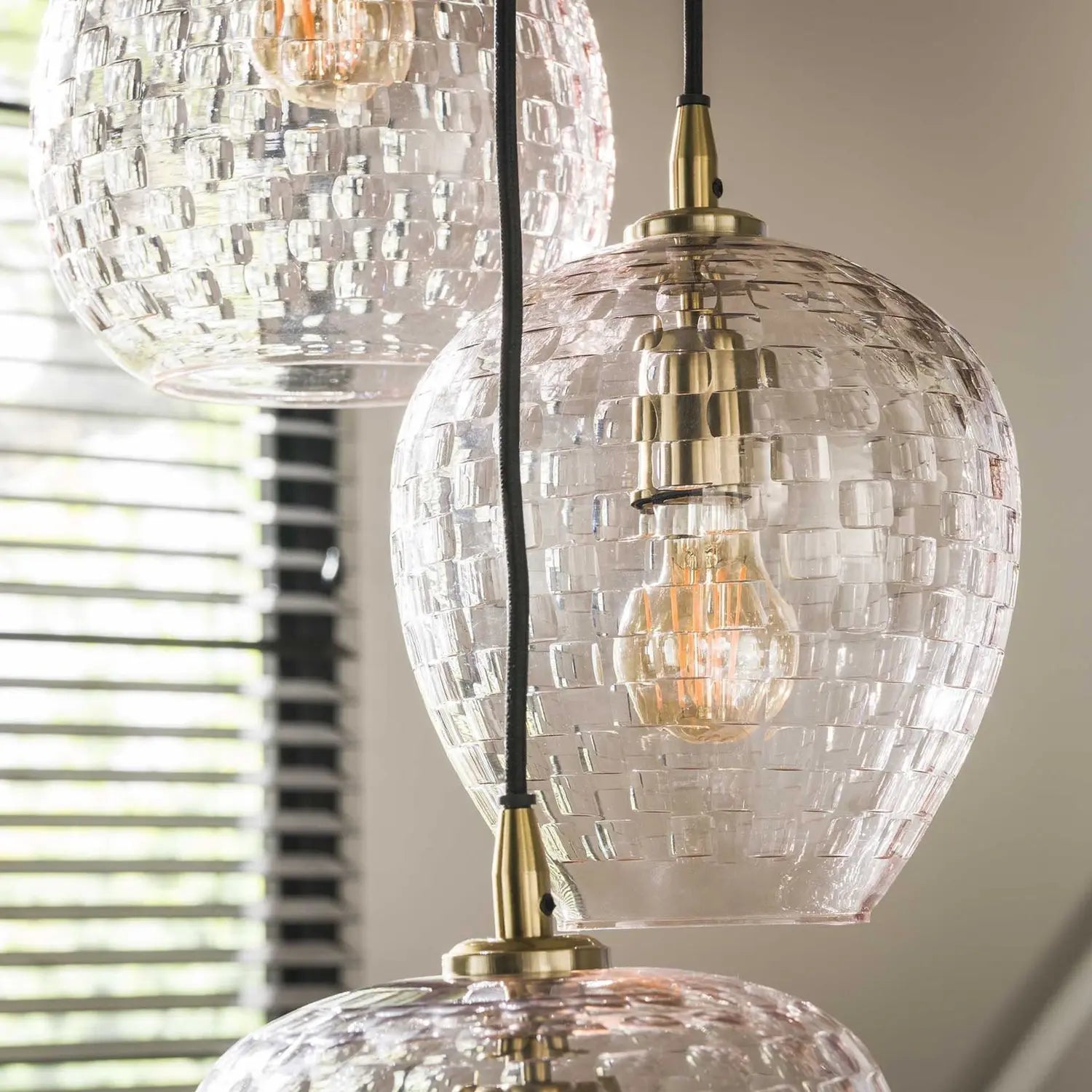 B-Ware Zijlstra Patch Hängeleuchte Pendelleuchte Lampe Klar Glas 5 Flammig ø 40 Cm - 8713244070990