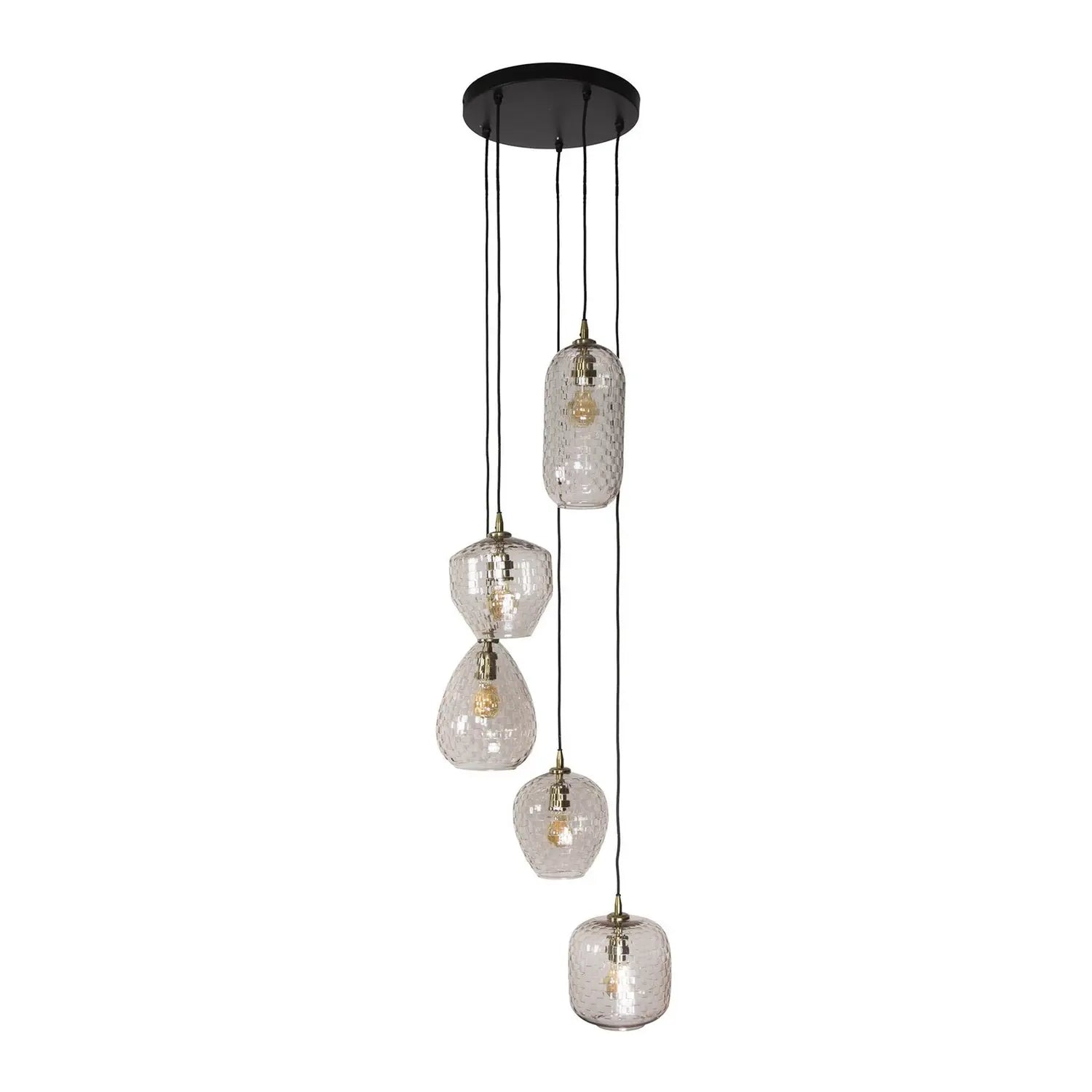 B-Ware Zijlstra Patch Hängeleuchte Pendelleuchte Lampe Klar Glas 5 Flammig ø 40 Cm788 - 8713244070990