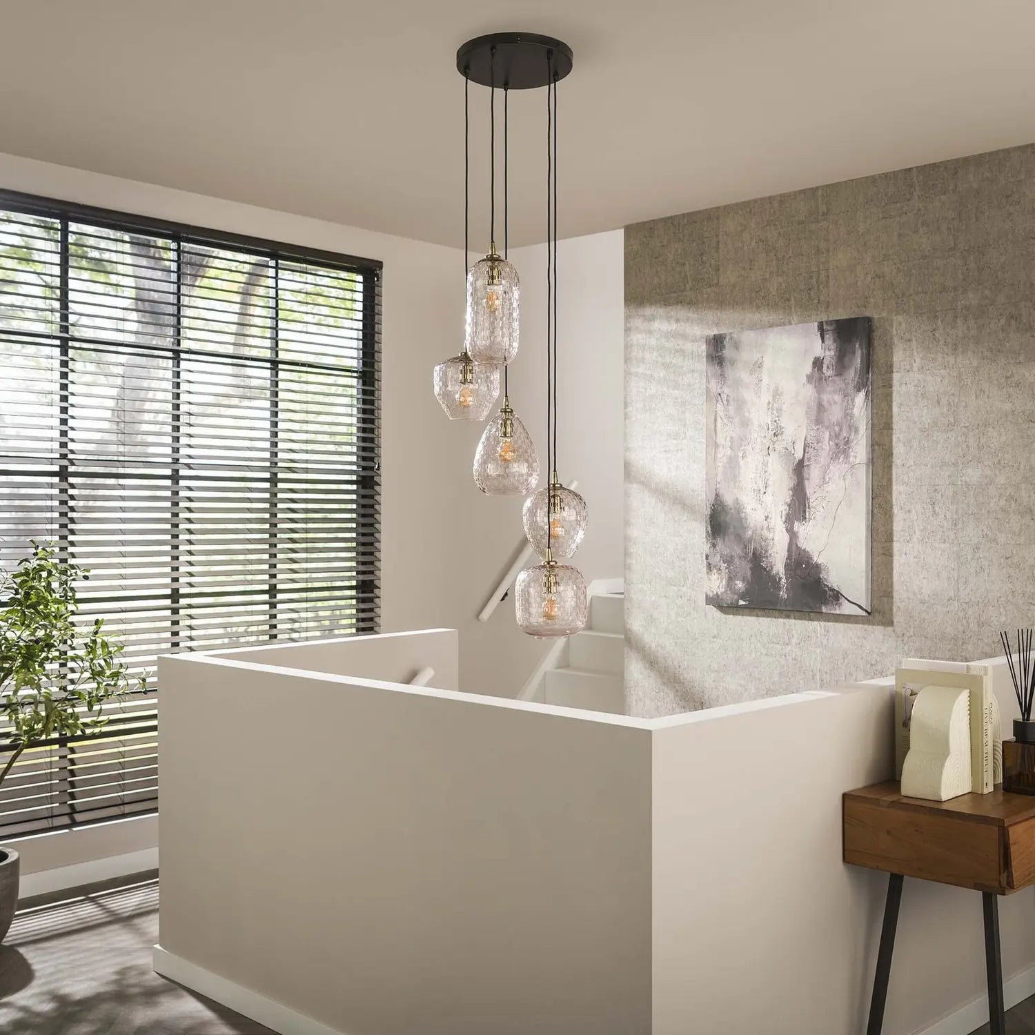 B-Ware Zijlstra Patch Hängeleuchte Pendelleuchte Lampe Klar Glas 5 Flammig ø 40 Cm788 - 8713244070990