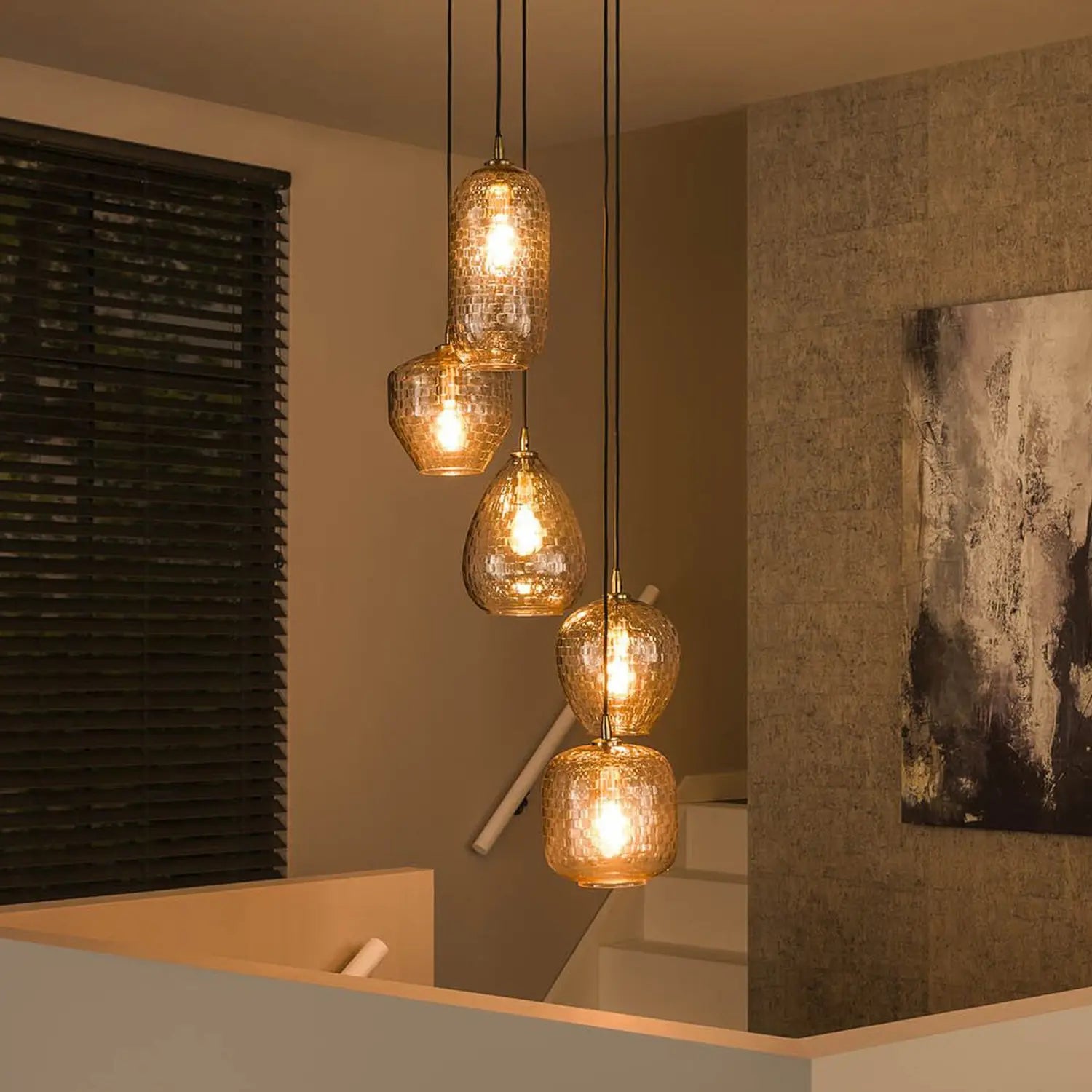 B-Ware Zijlstra Patch Hängeleuchte Pendelleuchte Lampe Klar Glas 5 Flammig ø 40 Cm788 - 8713244070990